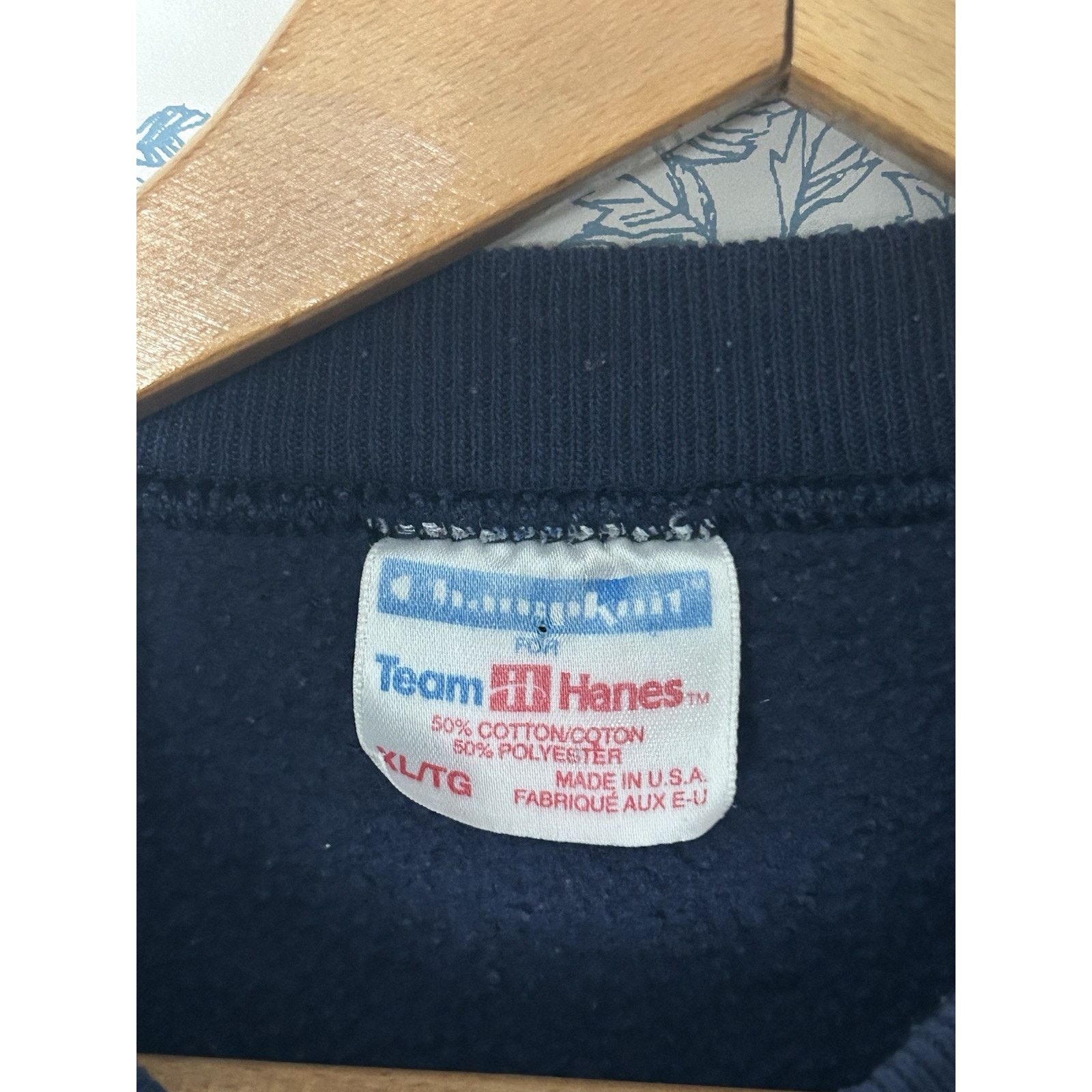 Vintage Vintage 90s Notre Dame Pullover Crewneck Sweatshirt USA Size US XL / EU 56 / 4 - 3 Thumbnail