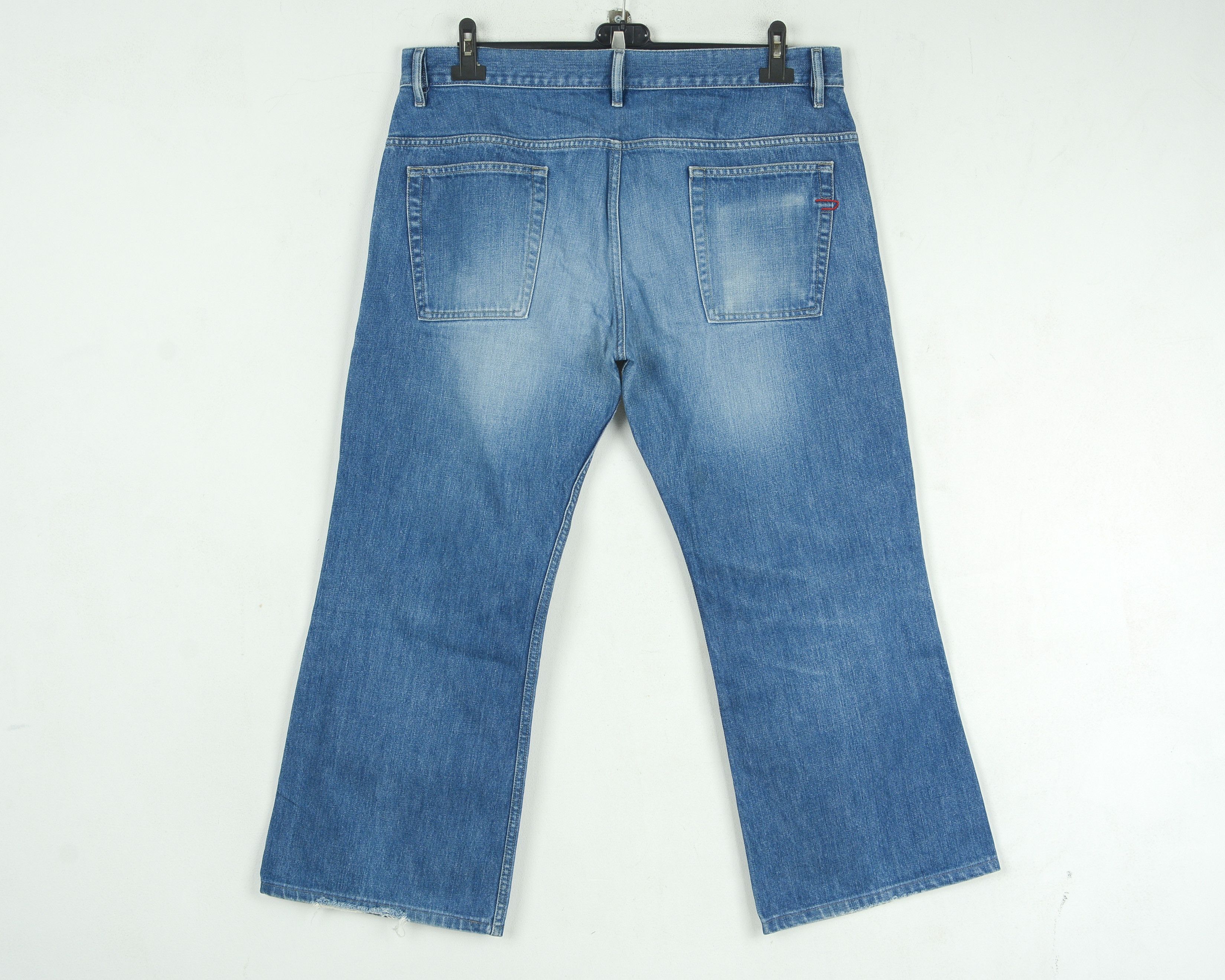 Diesel Ravix Men W36 L28 Regular Bootcut Jeans Denim Pants Trousers Size US 36 / EU 52 - 4 Thumbnail
