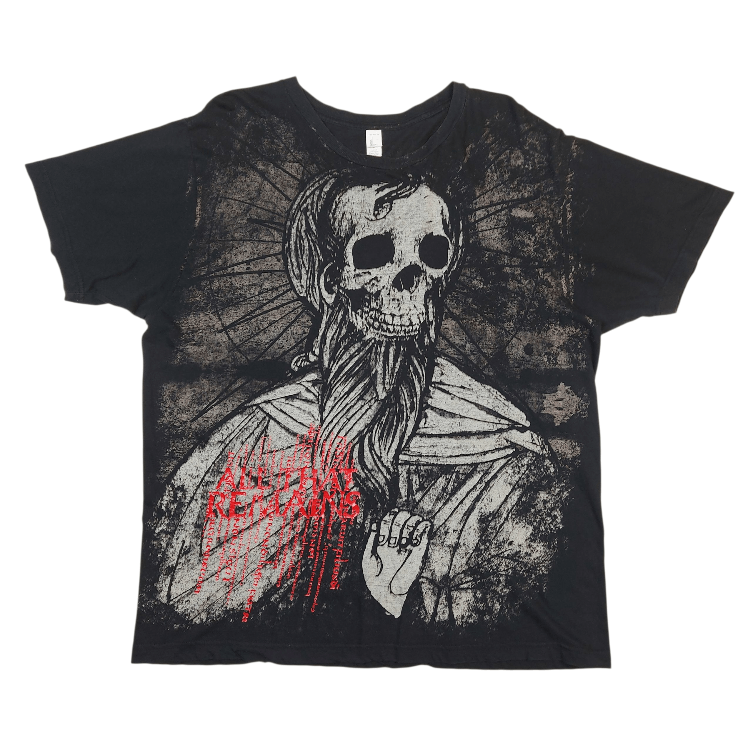 Band Tees All That Remains Band Skull Priest Mega Print Metal TEE Size US L / EU 52-54 / 3 - 1 Thumbnail