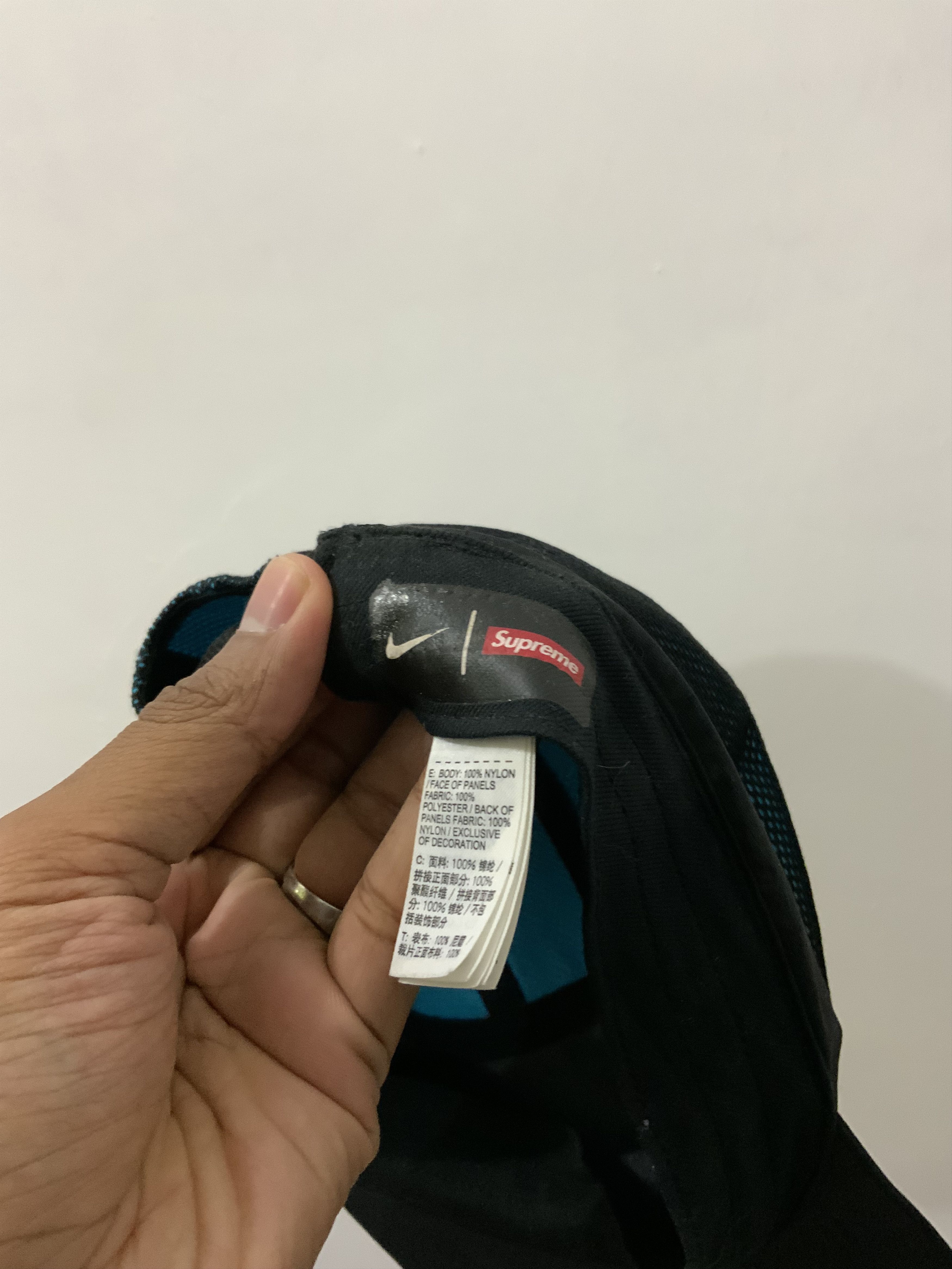 Nike × Supreme Nike Air Supreme 5 Panel Hat Cap Size ONE SIZE - 13 Thumbnail