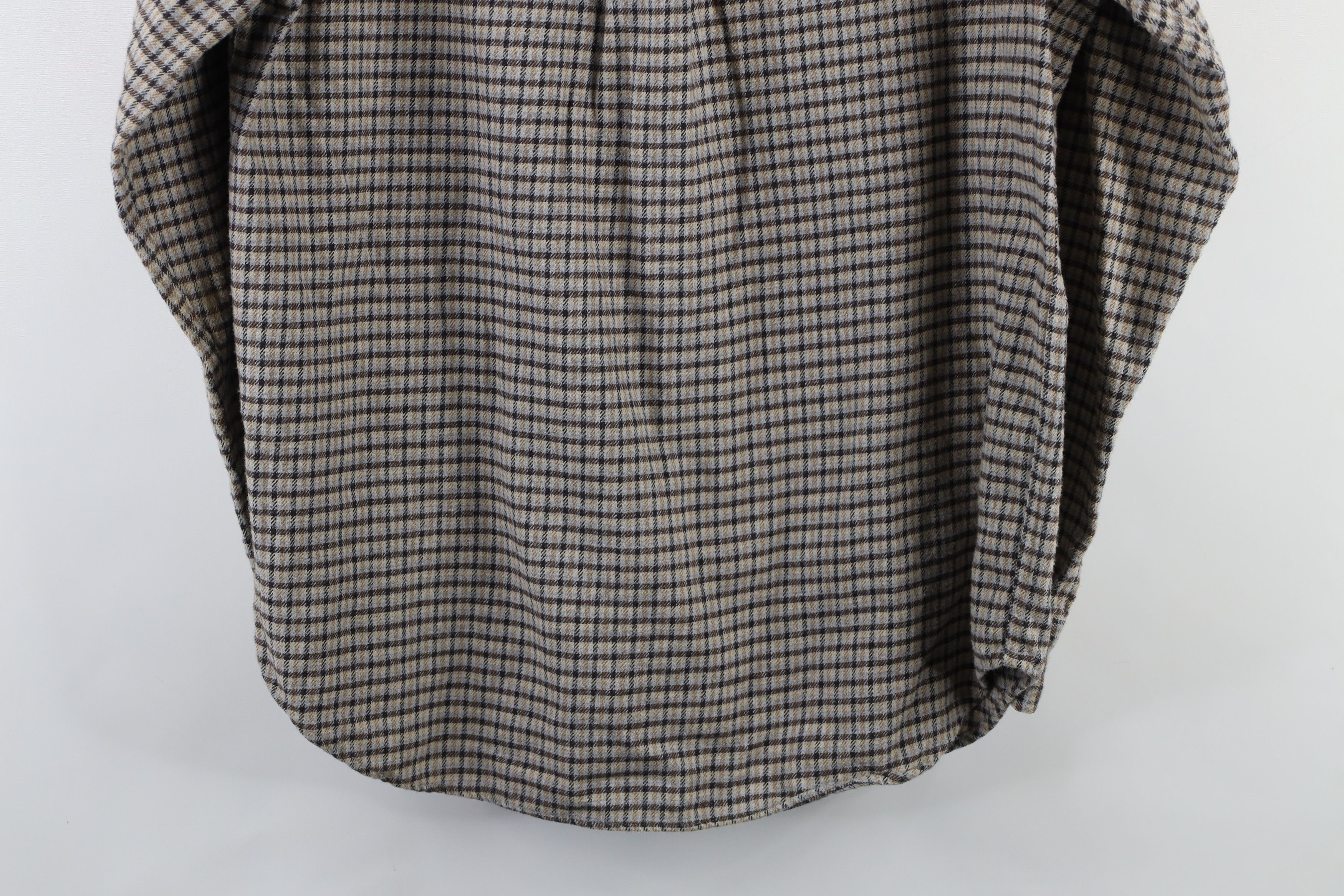 Vintage Vintage 90s Streetwear Flannel Button Down Shirt Plaid Size US M / EU 48-50 / 2 - 9 Thumbnail