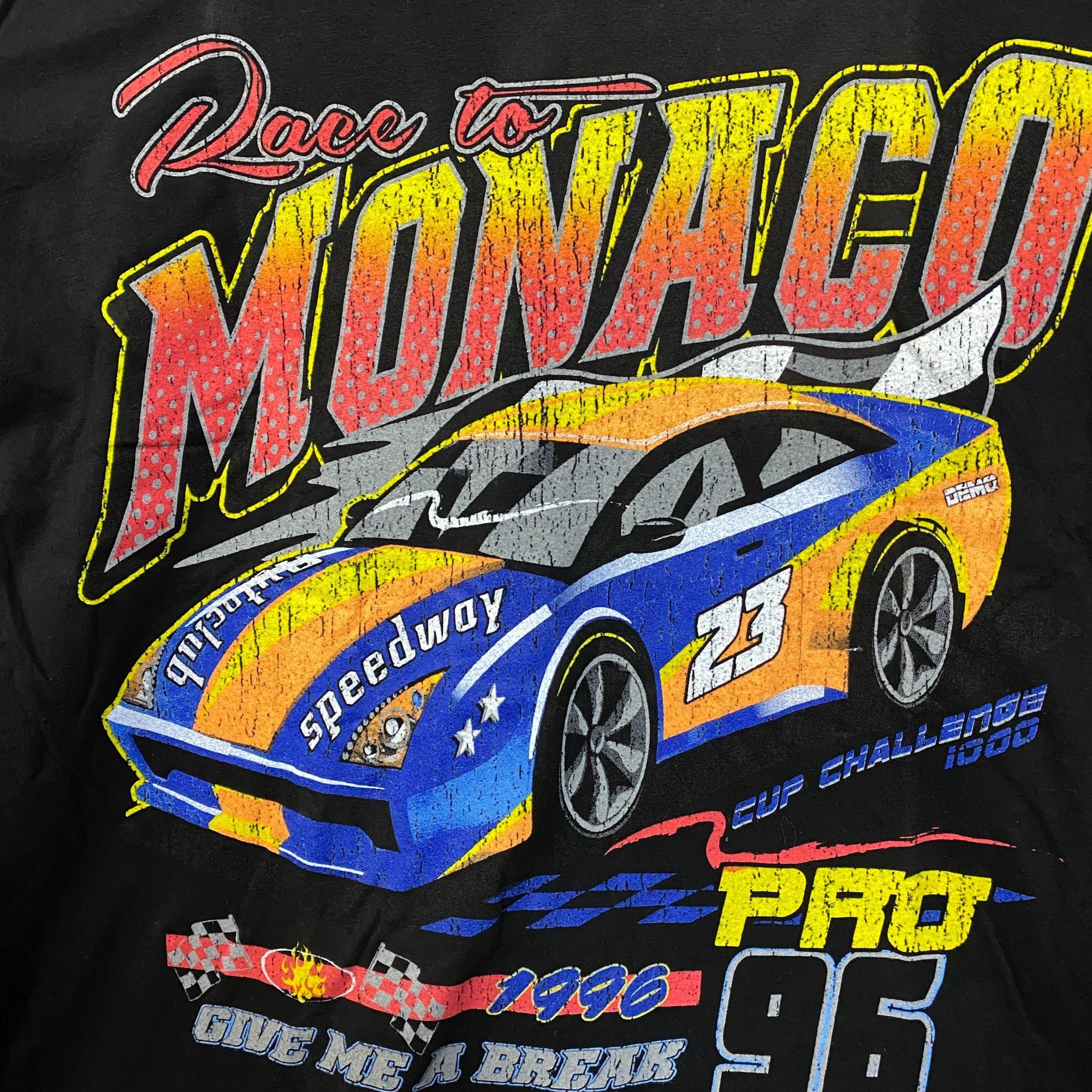 Urban Outfitters Race to Monaco Pro 96 Cup Challenge 1000 Racing Car Tee Larg Size US L / EU 52-54 / 3 - 3 Thumbnail