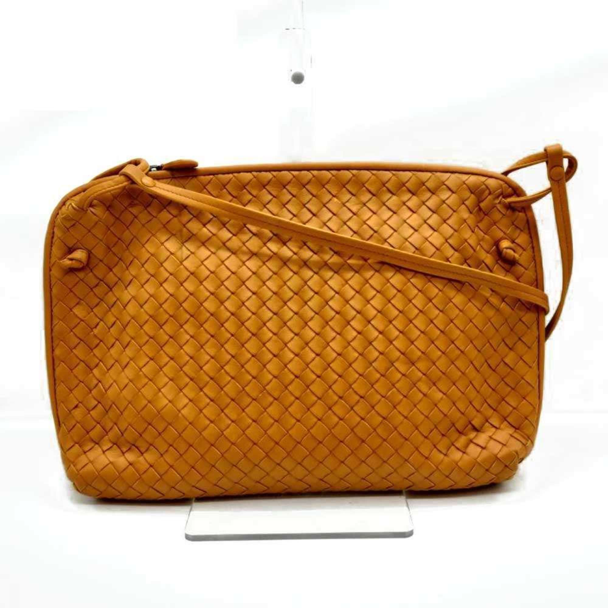 Bottega Veneta Bottega Veneta Shoulder Bag Intrecciato Brown Leather BOTTEGA VENETA Size ONE SIZE - 1 Thumbnail