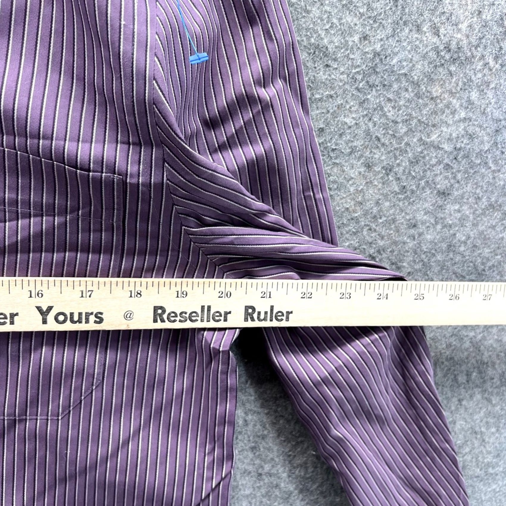 Eddie Bauer VINTAGE Eddie Bauer Shirt Men Small Purple Striped Button-Down Wrinkle Resistant Casual, Formal, Workwear Women? No, Men’s S. Size US S / EU 44-46 / 1 - 5 Thumbnail