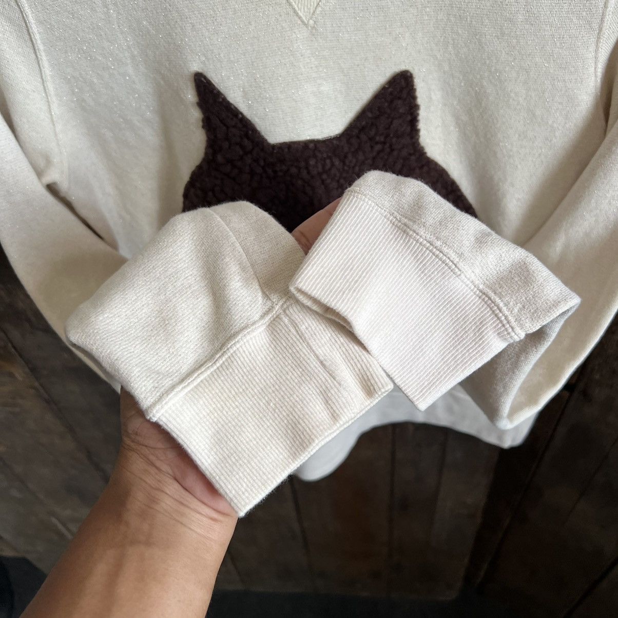 Issey Miyake Ne-net Big Logo Crewneck Sweatshirt Size US XS / EU 42 / 0 - 5 Thumbnail