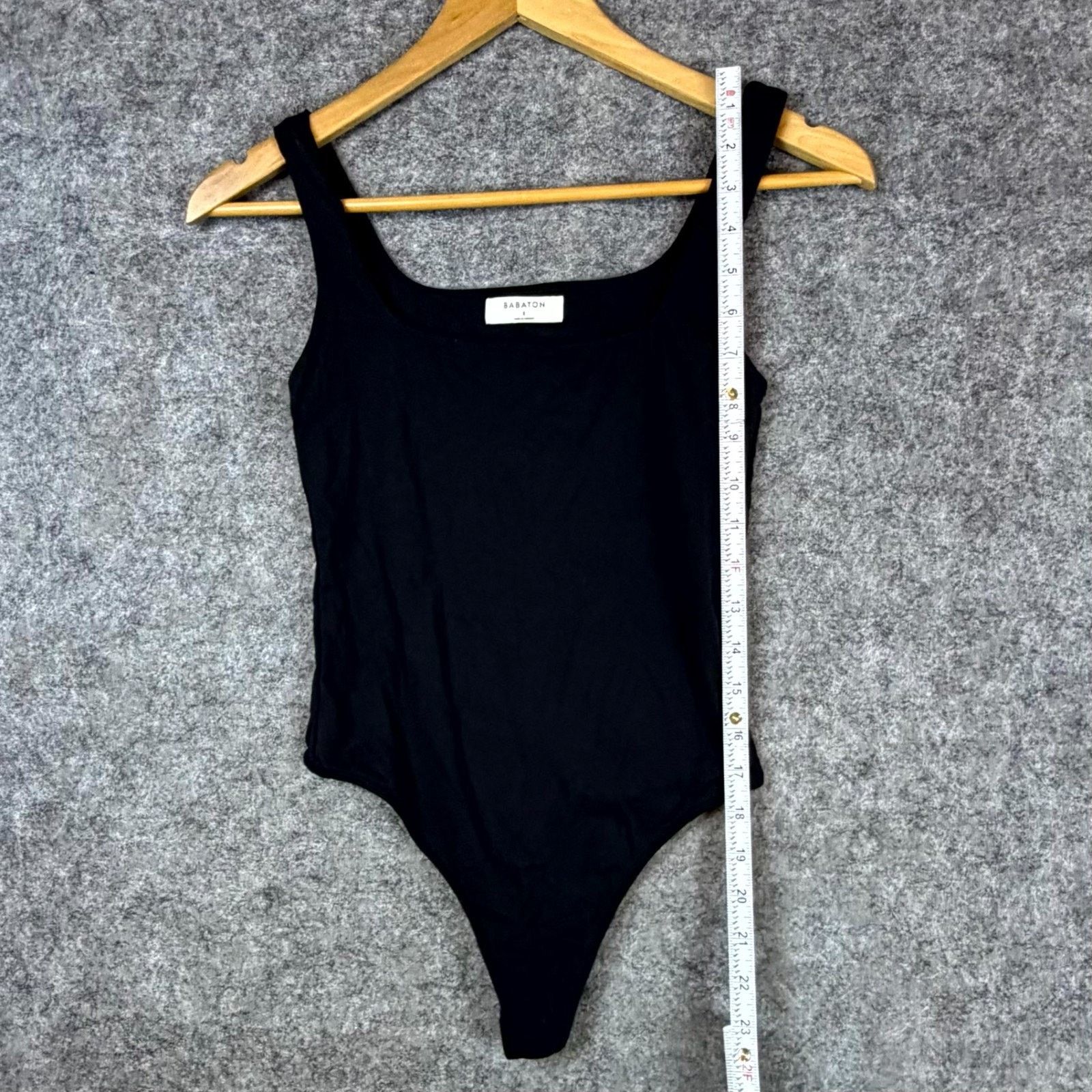 Aritzia Babaton X Aritzia Tank Bodysuit Womens S Black Basic Neutral Size S / US 4 / IT 40 - 4 Thumbnail
