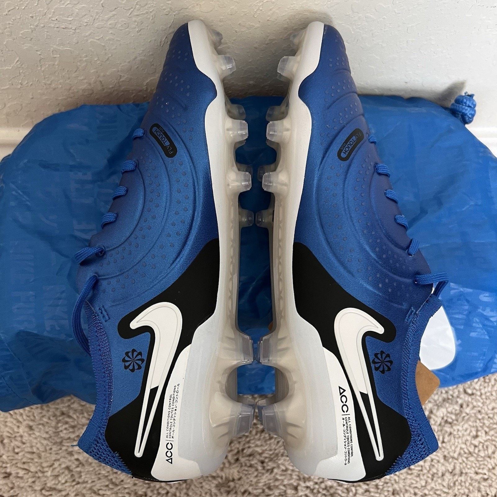 Nike Nike Tiempo Legend 10 Elite FG Soar Blue White Size 8 Size US 8 / EU 41 - 6 Thumbnail