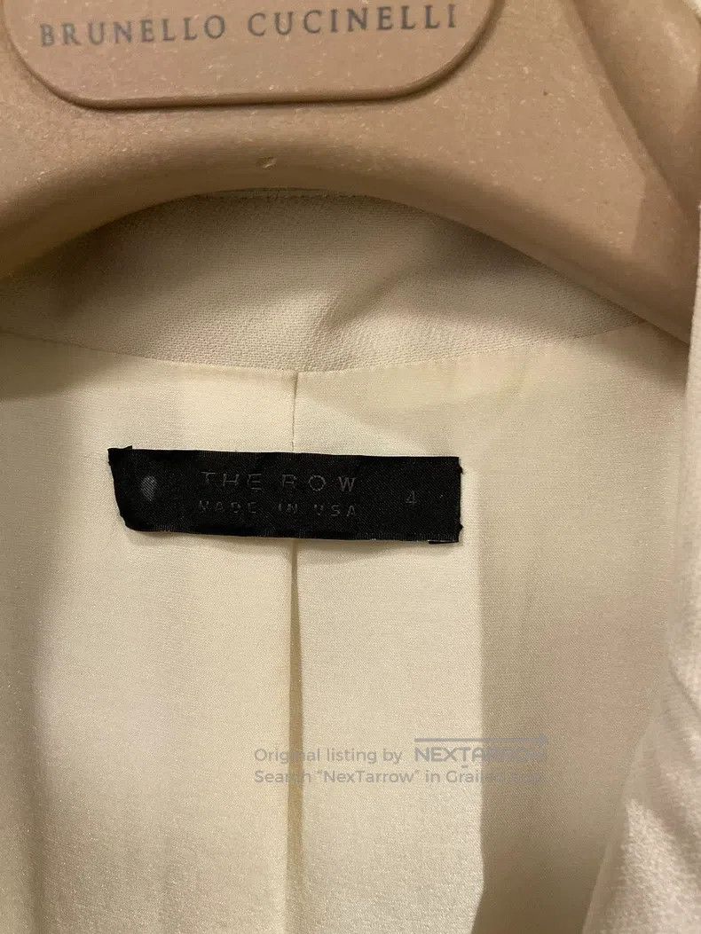 The Row The Row size 4 White Jacket Size S / US 4 / IT 40 - 3 Thumbnail