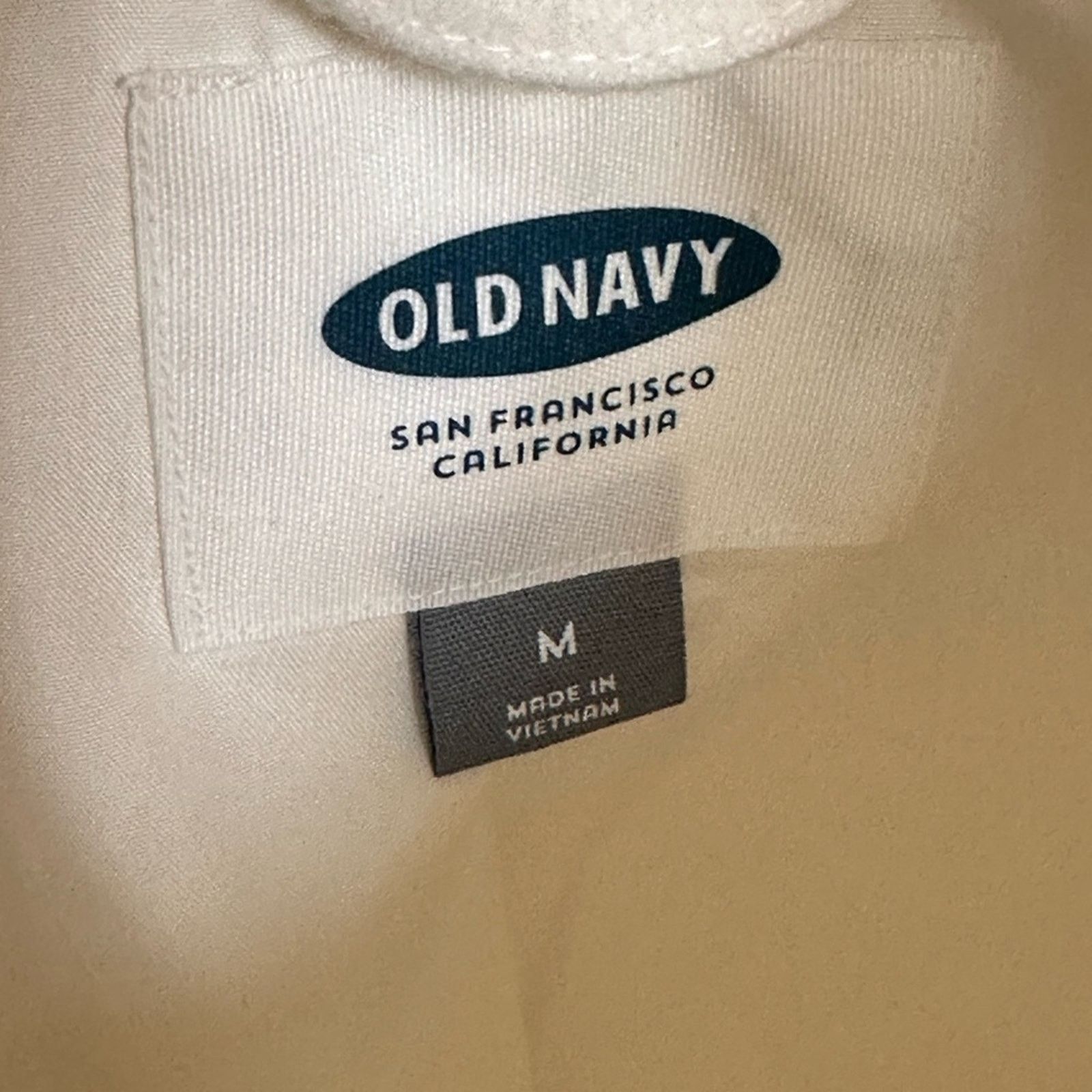 Old Navy Old Navy Winter White Fleece Coat Size M / US 6-8 / IT 42-44 - 6 Thumbnail