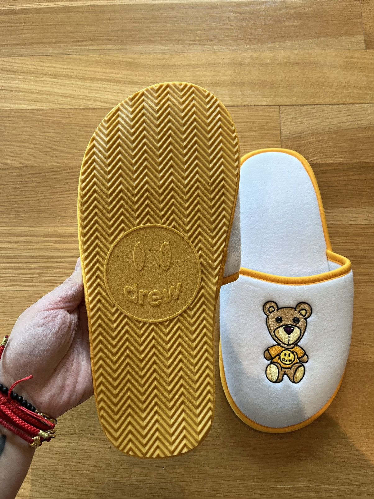 Drew House Drew House Theodore White Yellow House Slippers Size US 10.5 / EU 43-44 - 3 Thumbnail