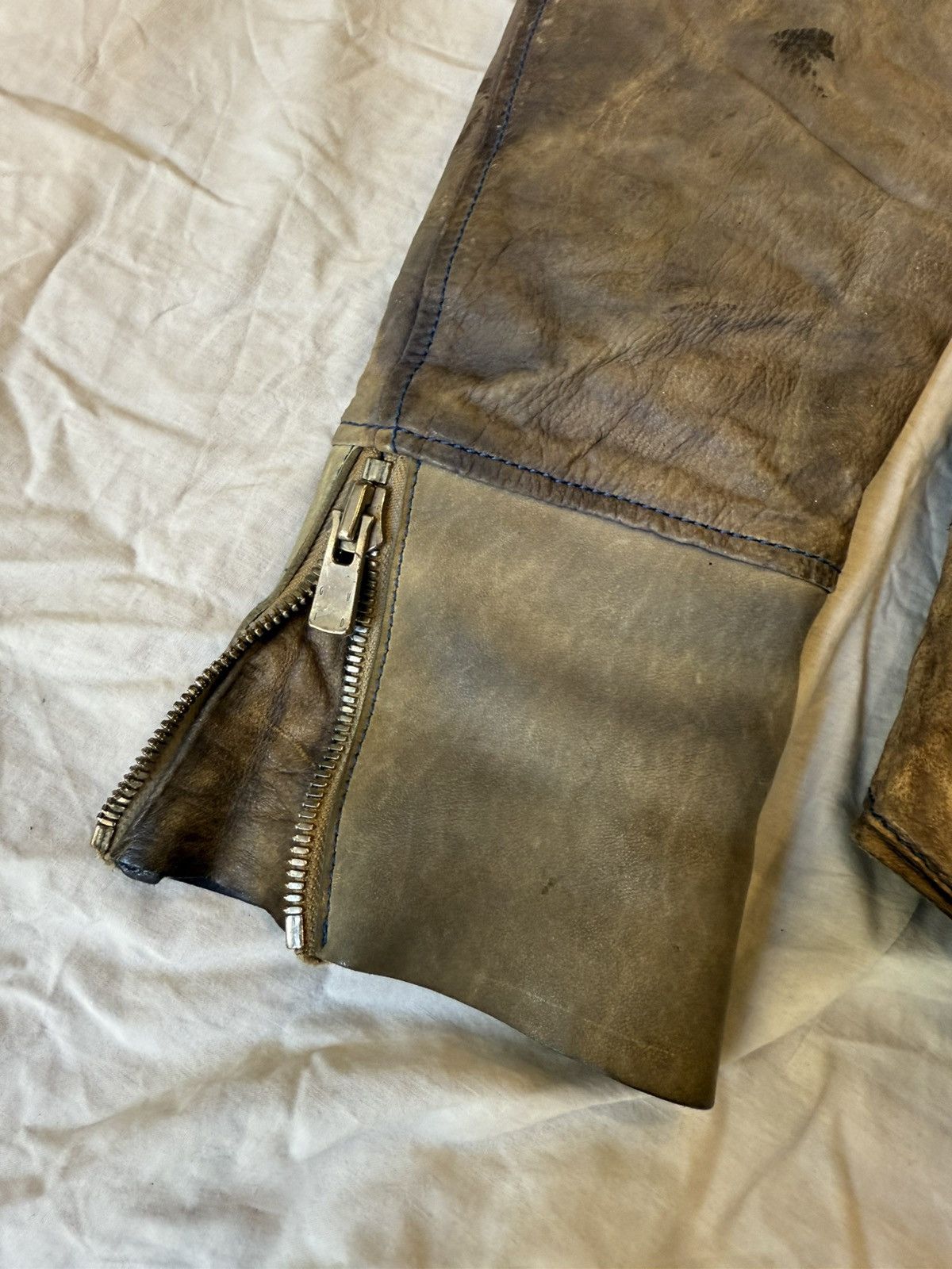 Guidi Guidi x layer-0 leather jacket Size US M / EU 48-50 / 2 - 2 Thumbnail