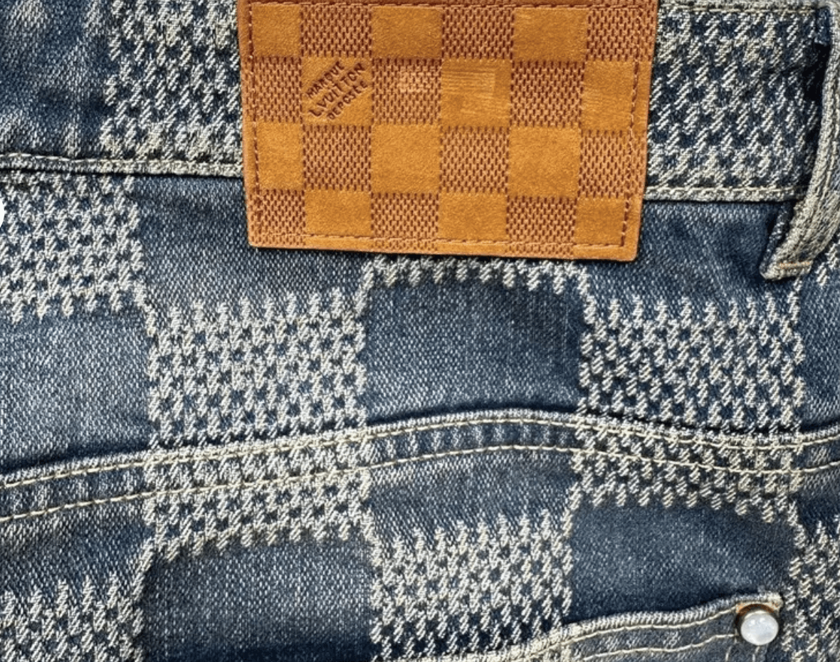 Louis Vuitton Damier Stone Jeans Skater Pants Size US 34 / EU 50 - 7 Thumbnail