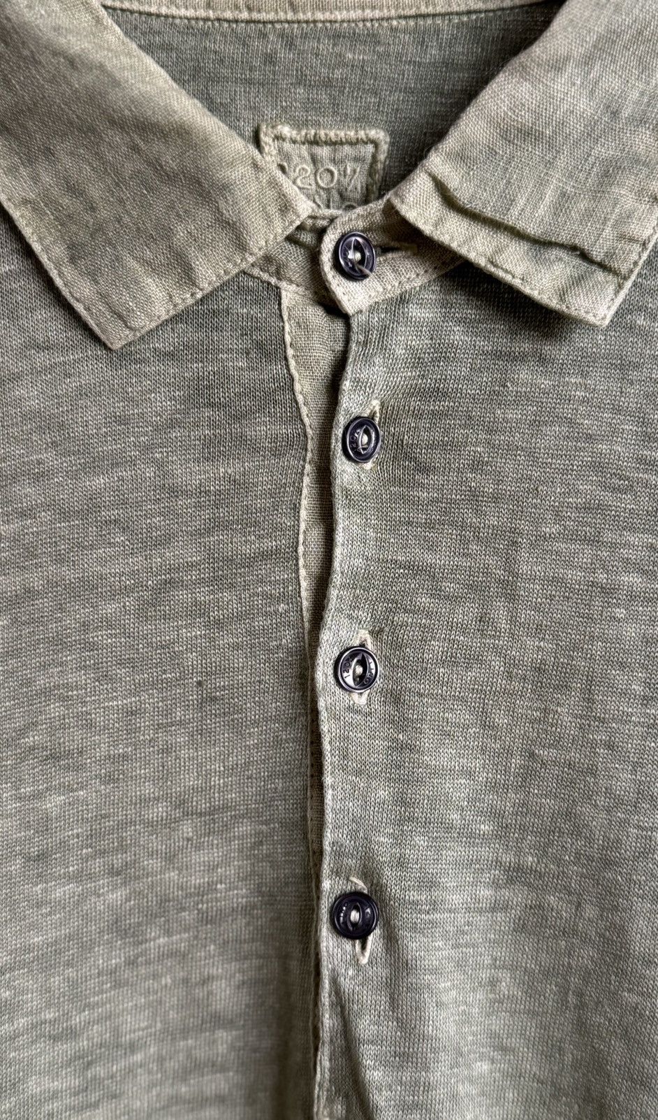 120% Lino 120% Lino Men Linen Polo Shirt Size US XL / EU 56 / 4 - 3 Thumbnail