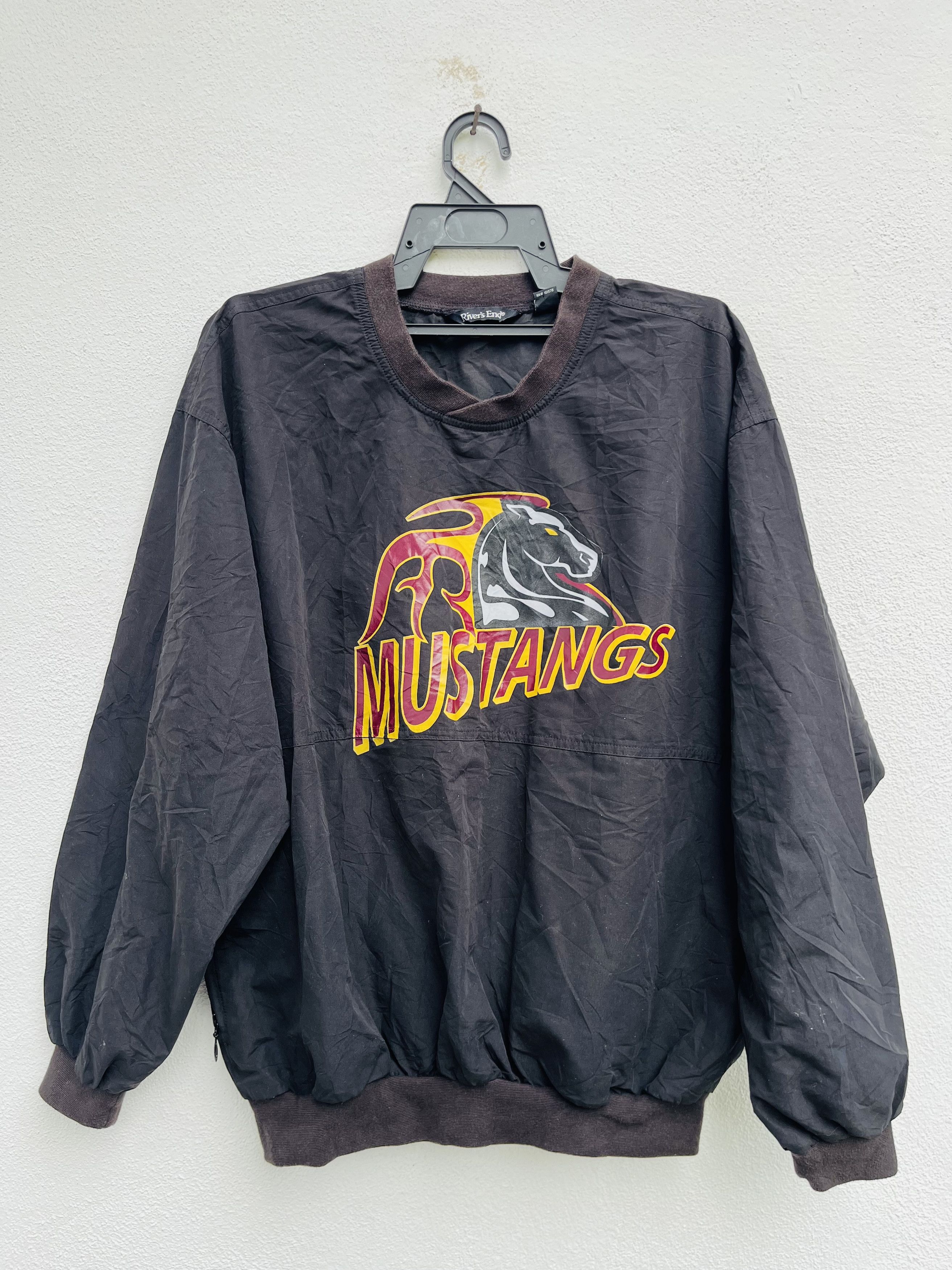 Japanese Brand × Vintage Vintage Mustang Horse Big Logo Fashion Style Size US L / EU 52-54 / 3 - 1 Thumbnail