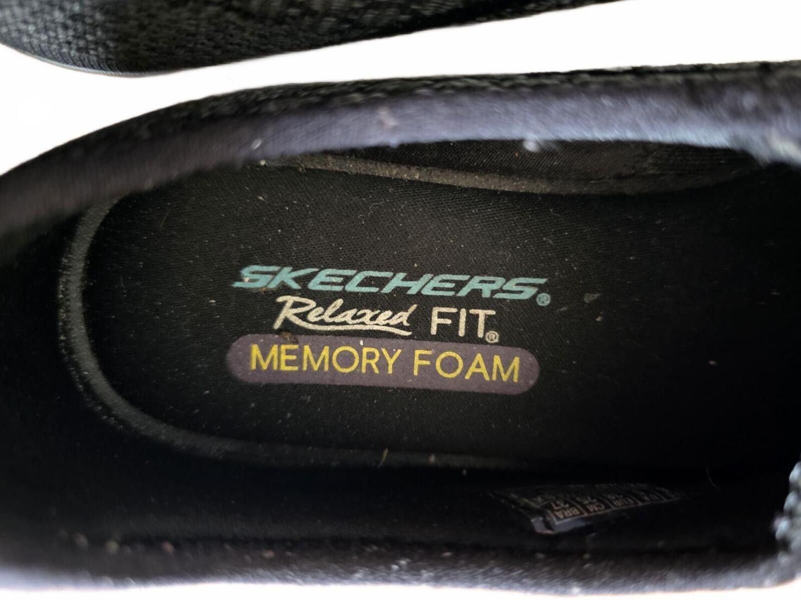 SKECHERS Skechers Relaxed Fit Memory Foam Black Sneakers Women Size 8 Size US 8 / IT 38 - 6 Thumbnail
