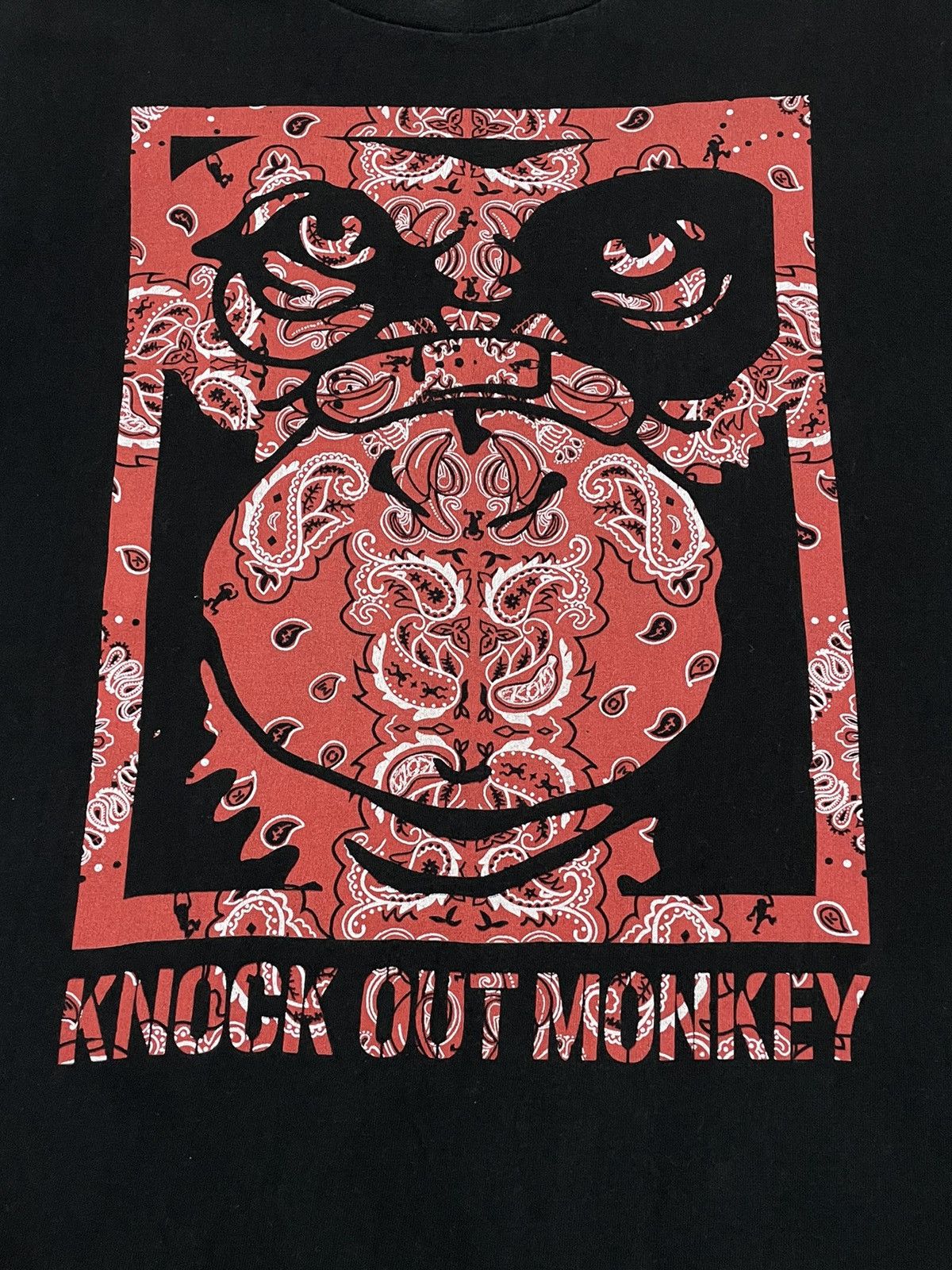 Japanese Brand Knock Out Monkey Prinstar POTA Giant Bandana Size US M / EU 48-50 / 2 - 5 Thumbnail