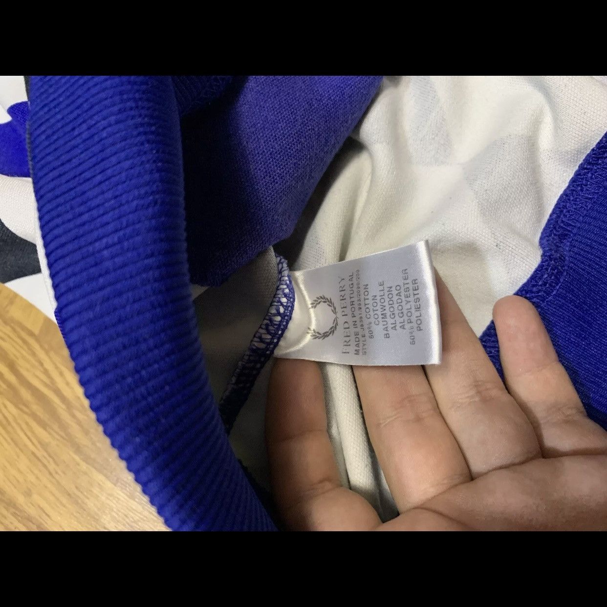 Fred Perry × Vintage 80s 90s Vintage Fred Perry Track Jacket Mods Skins Casuals Size US L / EU 52-54 / 3 - 8 Thumbnail