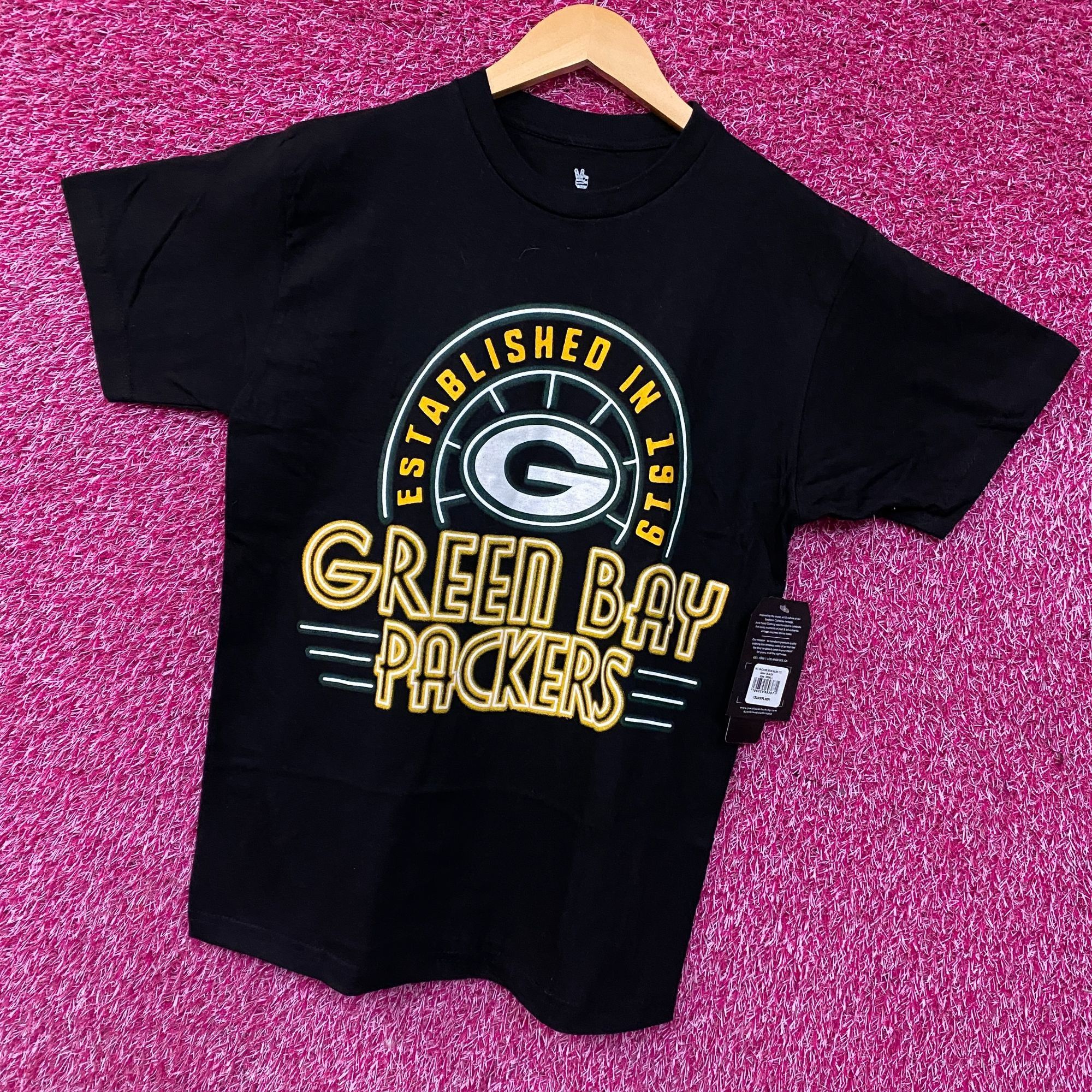 Junk Food NFL Green Bay Packer Established In 1919 Graphic T-Shirt Sma Size US S / EU 44-46 / 1 - 3 Thumbnail