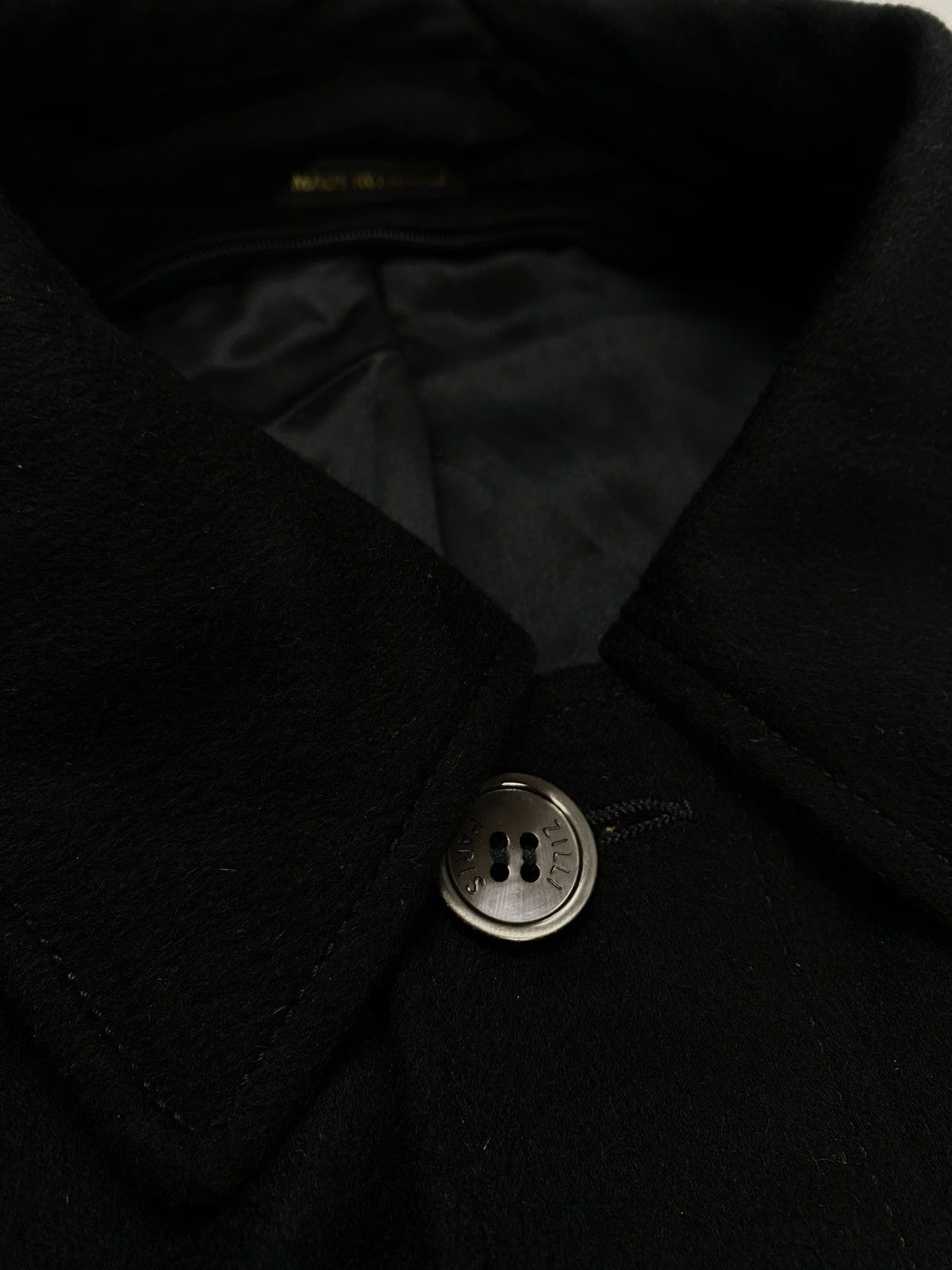 Vintage 🚨 Zilli LITHO NOIR vintage cashmere coat jacket black man 60 Size US XXL / EU 58 / 5 - 10 Thumbnail