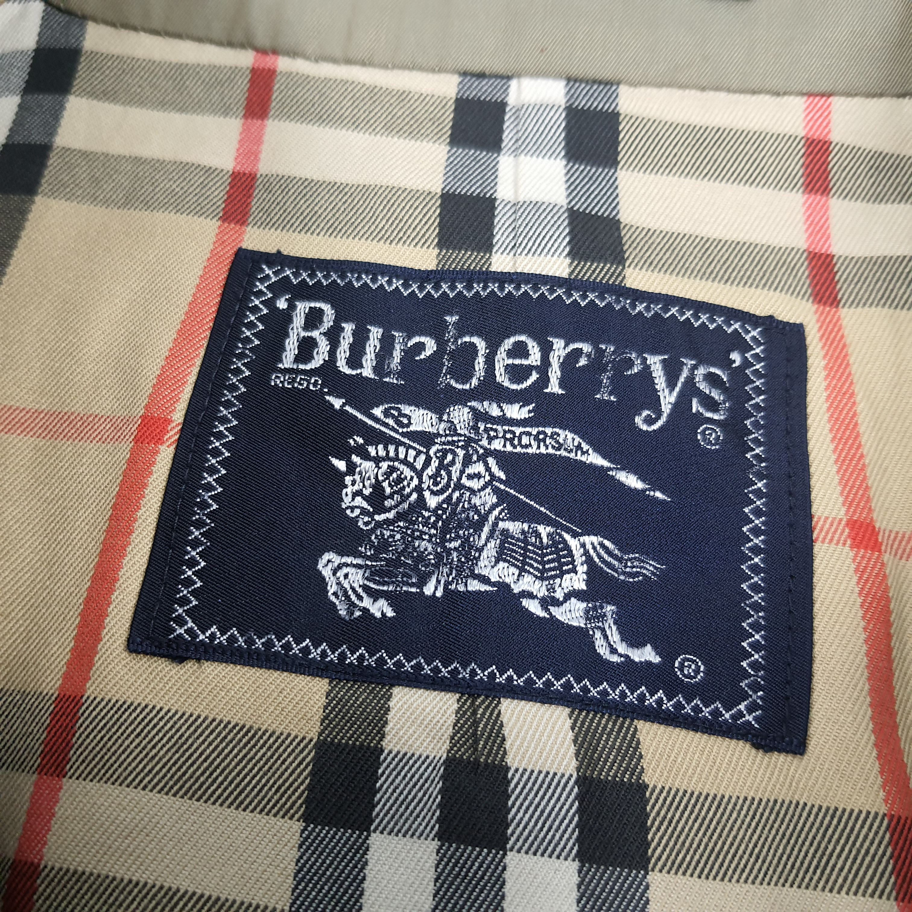 Burberry × Vintage Vintage Burberrys' Trench Coat Jacket Size US M / EU 48-50 / 2 - 5 Thumbnail