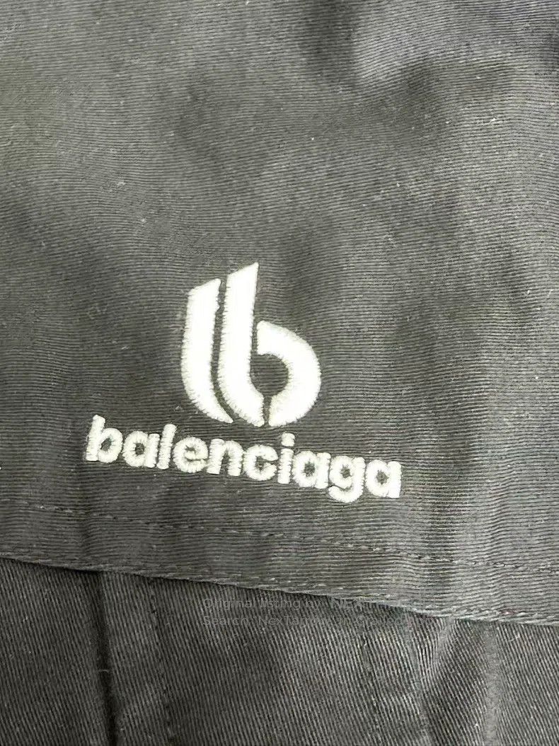 Balenciaga Balenciaga Embroidered Oversized Parka - Black Size US S / EU 44-46 / 1 - 3 Thumbnail