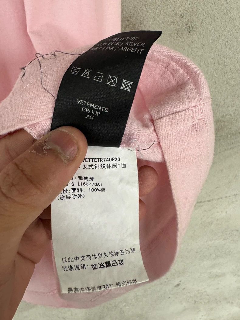 Vetements Vetements Pink Sailor Moon Short Sleeve 2502-Nextarrow Size S / US 4 / IT 40 - 8 Thumbnail