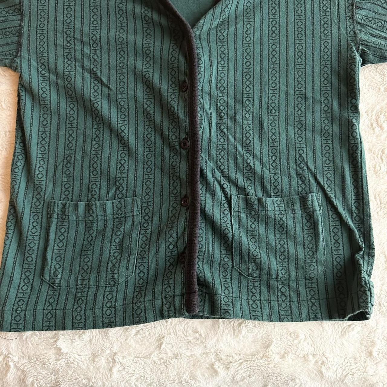 Gap Vintage Gap Cardigan Sweater Womens L Green Boho Whimsygoth Size L / US 10 / IT 46 - 4 Thumbnail