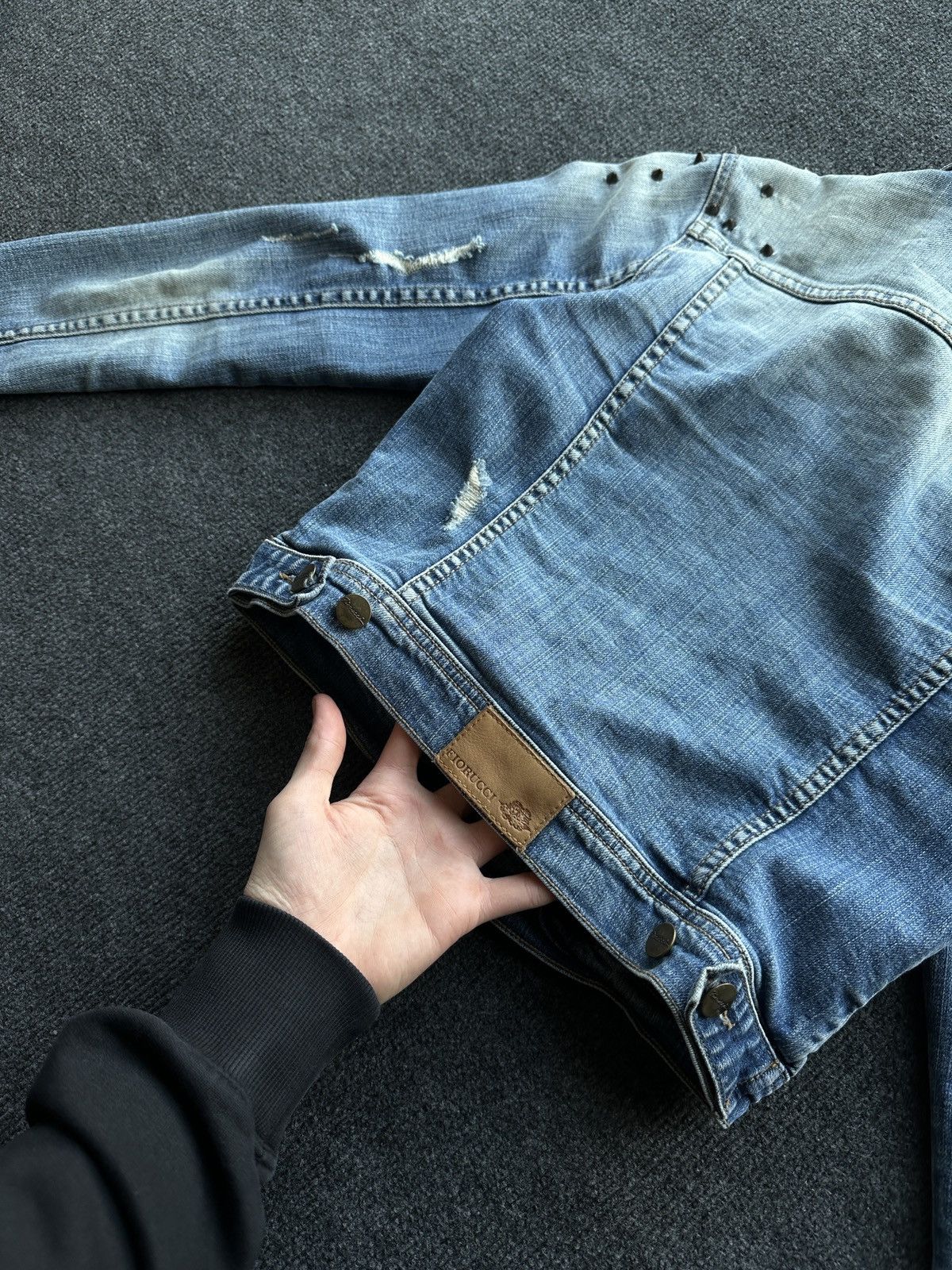 Fiorucci 🚨 WOMEN FIORUCCI BLUE DENIM WOMEN JACKET LUXURY Size S / US 4 / IT 40 - 11 Thumbnail