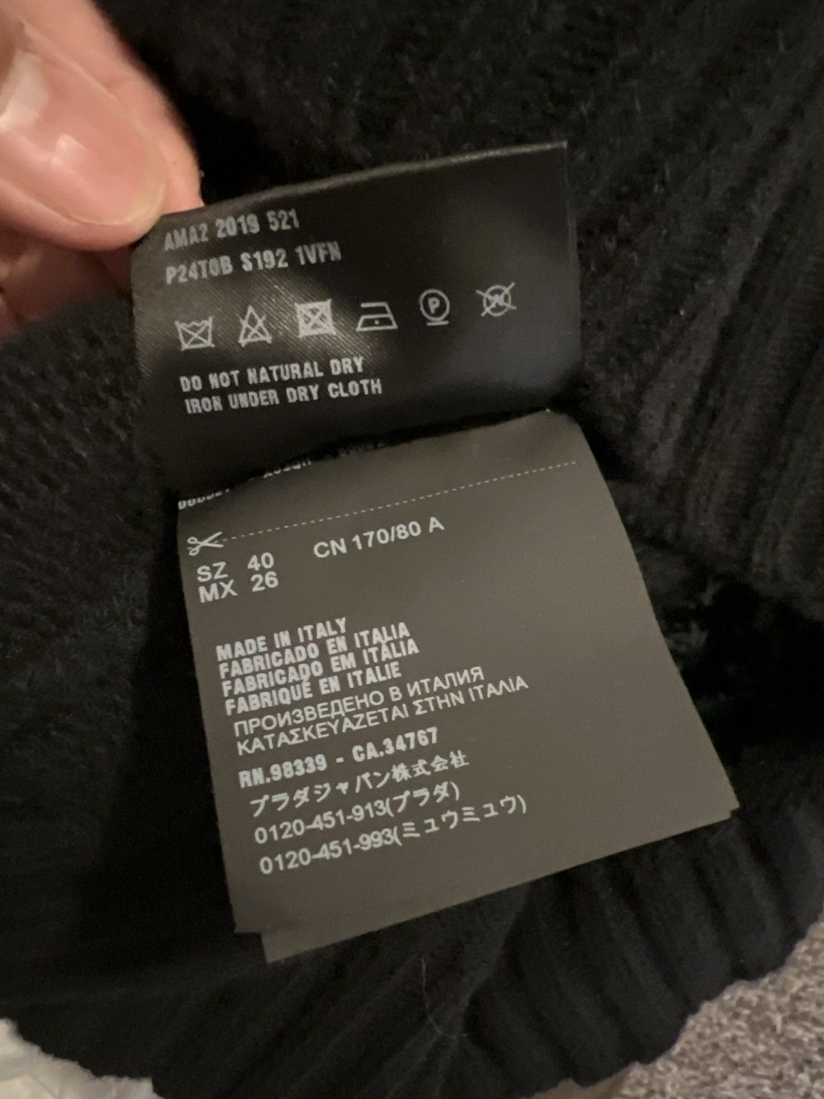 Prada Prada wool sweater Size US XXS / EU 40 - 8 Thumbnail