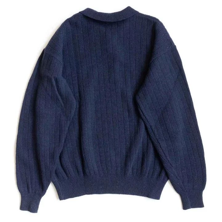Y's for Men Y's For Men size os Men's navy wool knit sweater Size US M / EU 48-50 / 2 - 2 Thumbnail