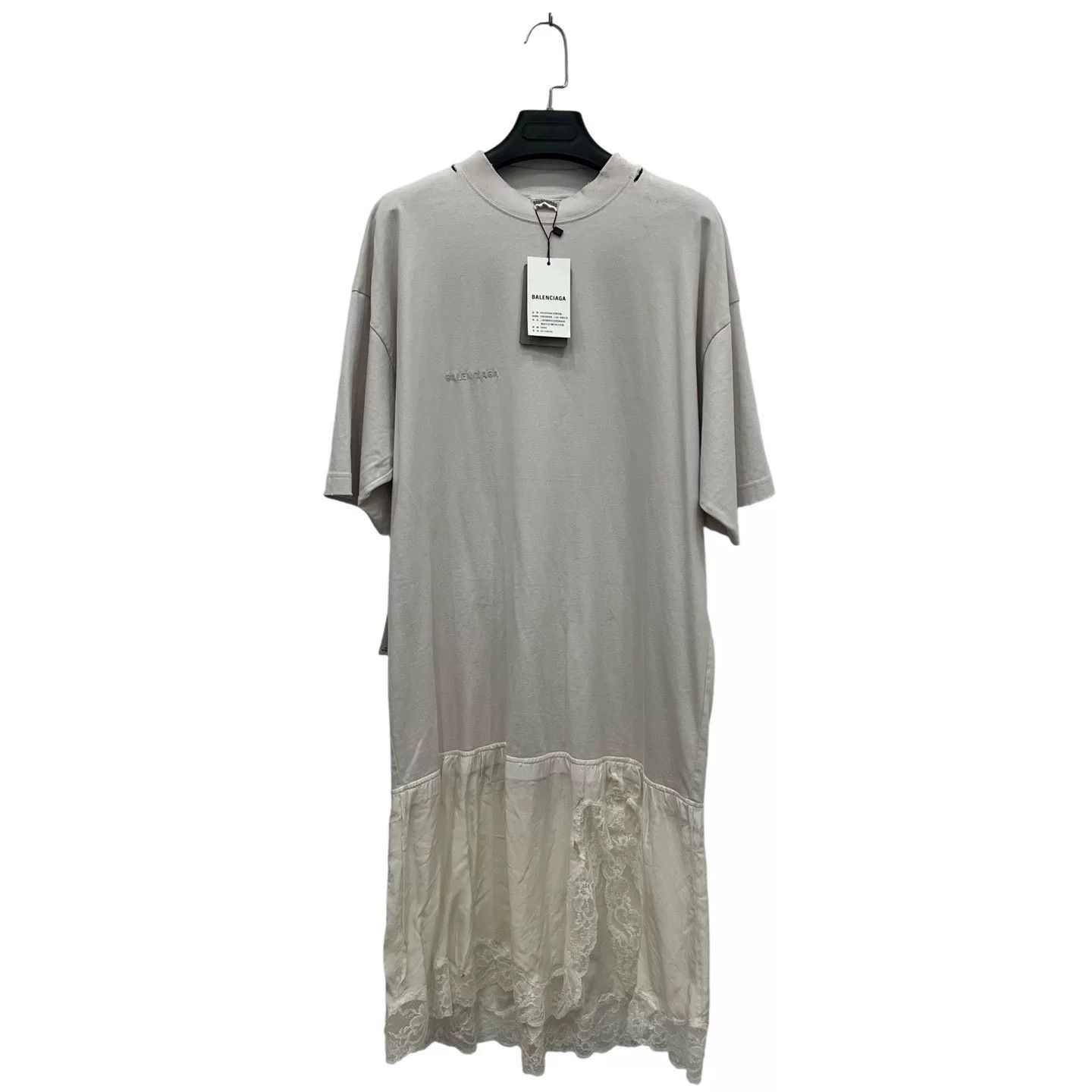 Balenciaga Balenciaga Letter Embroidery Lace Dress Size S / US 4 / IT 40 - 1 Thumbnail