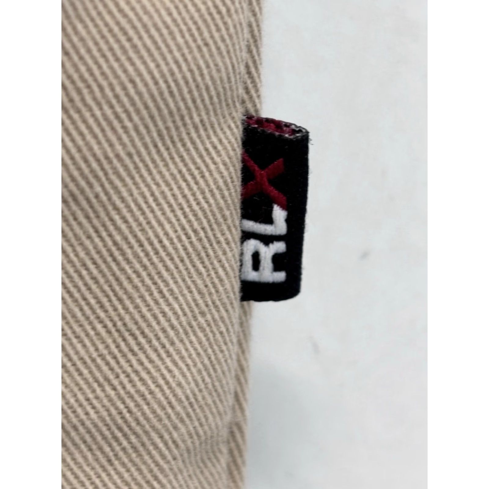 RLX Ralph Lauren VINTAGE Ralph Lauren Chino Pants Men’s 36x34 Cotton Tan Flat Front Preppy Casual Business Size US 36 / EU 52 - 5 Thumbnail