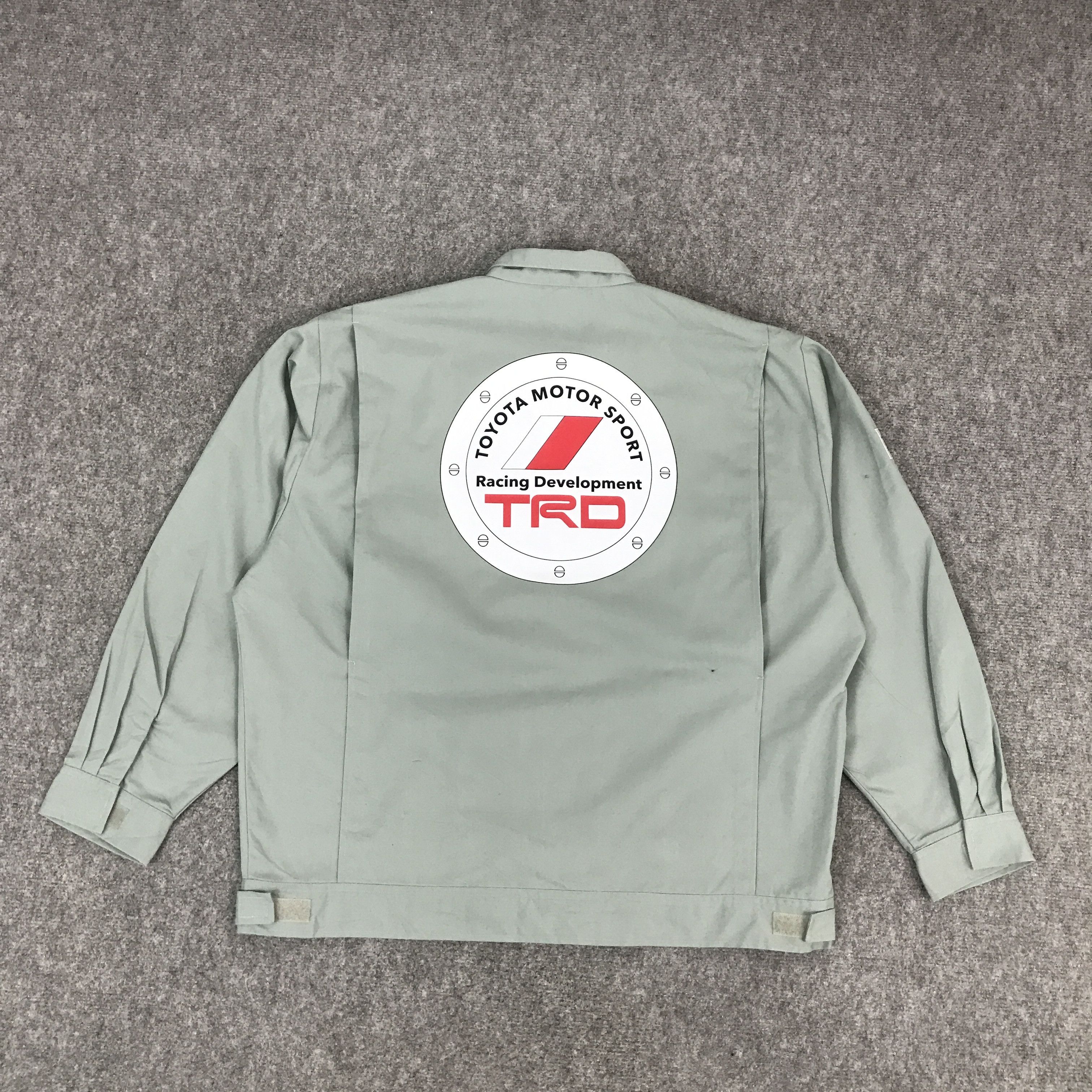 Gear for Sports × Japanese Brand TOYOTA MOTOR SPORTS LIGHT GREEN TRD JACKET Size US L / EU 52-54 / 3 - 1 Thumbnail