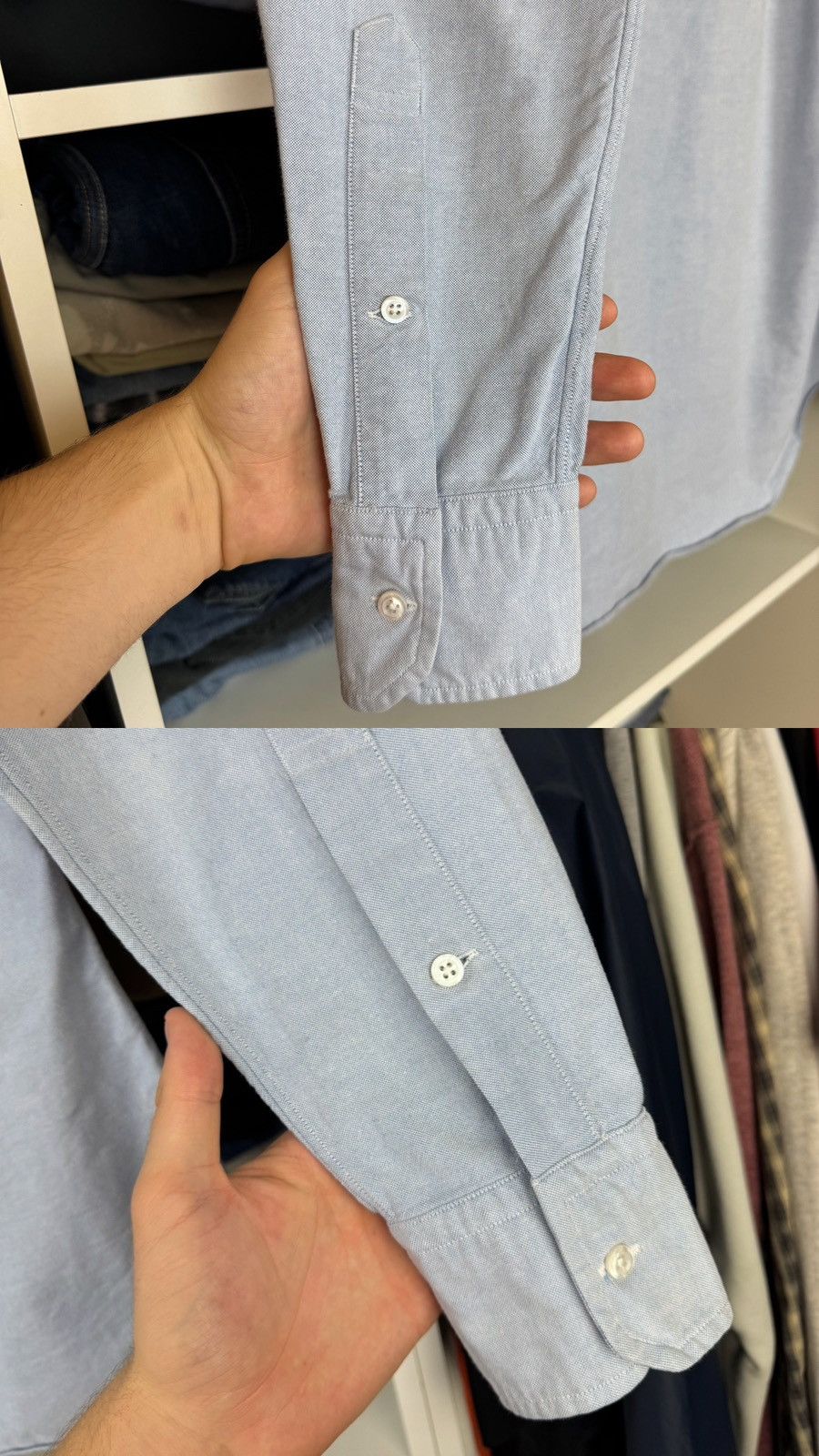 Thom Browne Button-Down Shirt Made in USA Long Sleeve Size 2