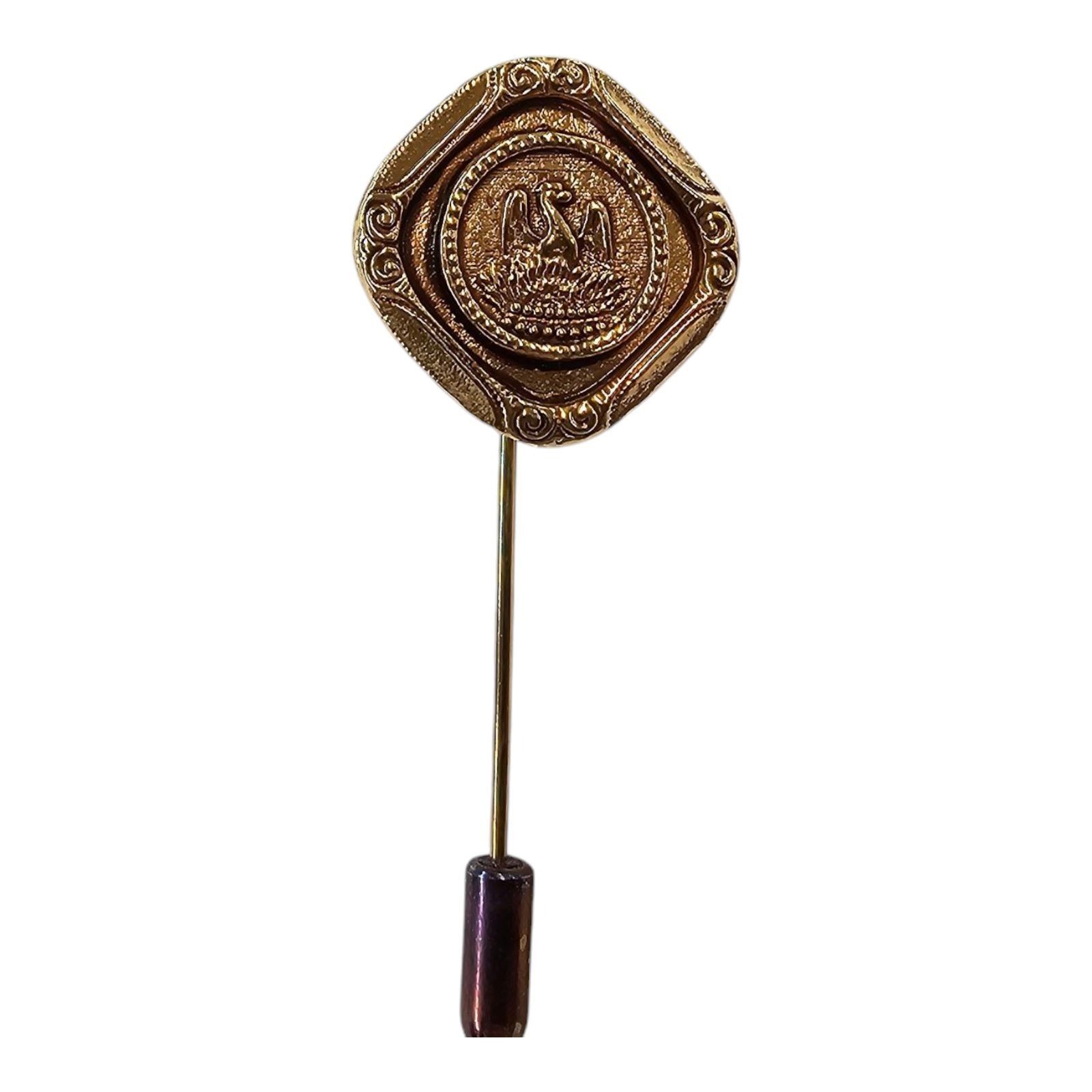 Other Phoenix Rising Stick Pin Flames Egyptian Pharaoh Head Coin L Size ONE SIZE - 13 Thumbnail