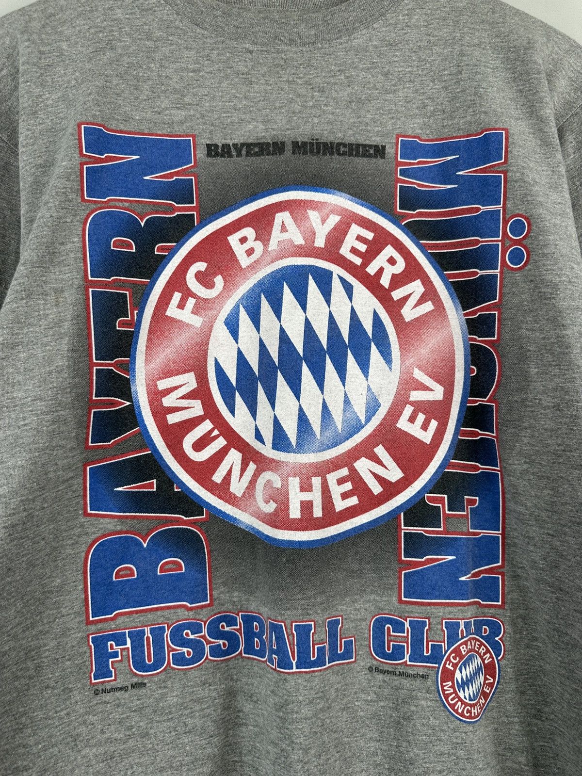 Band Tees Vintage 2000s Fc Bayern Munchen Tee Box Logo Size US M / EU 48-50 / 2 - 4 Thumbnail