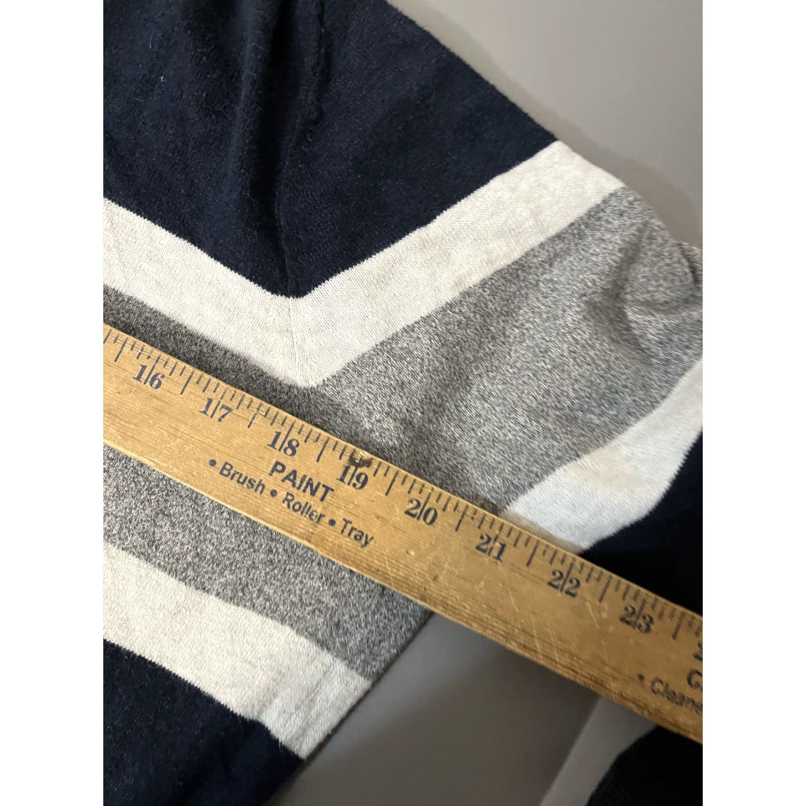 Old Navy Old Navy Mens Long Sleeve Blue Chest Stripe Crew Neck Sweater Large Size Size US L / EU 52-54 / 3 - 5 Thumbnail