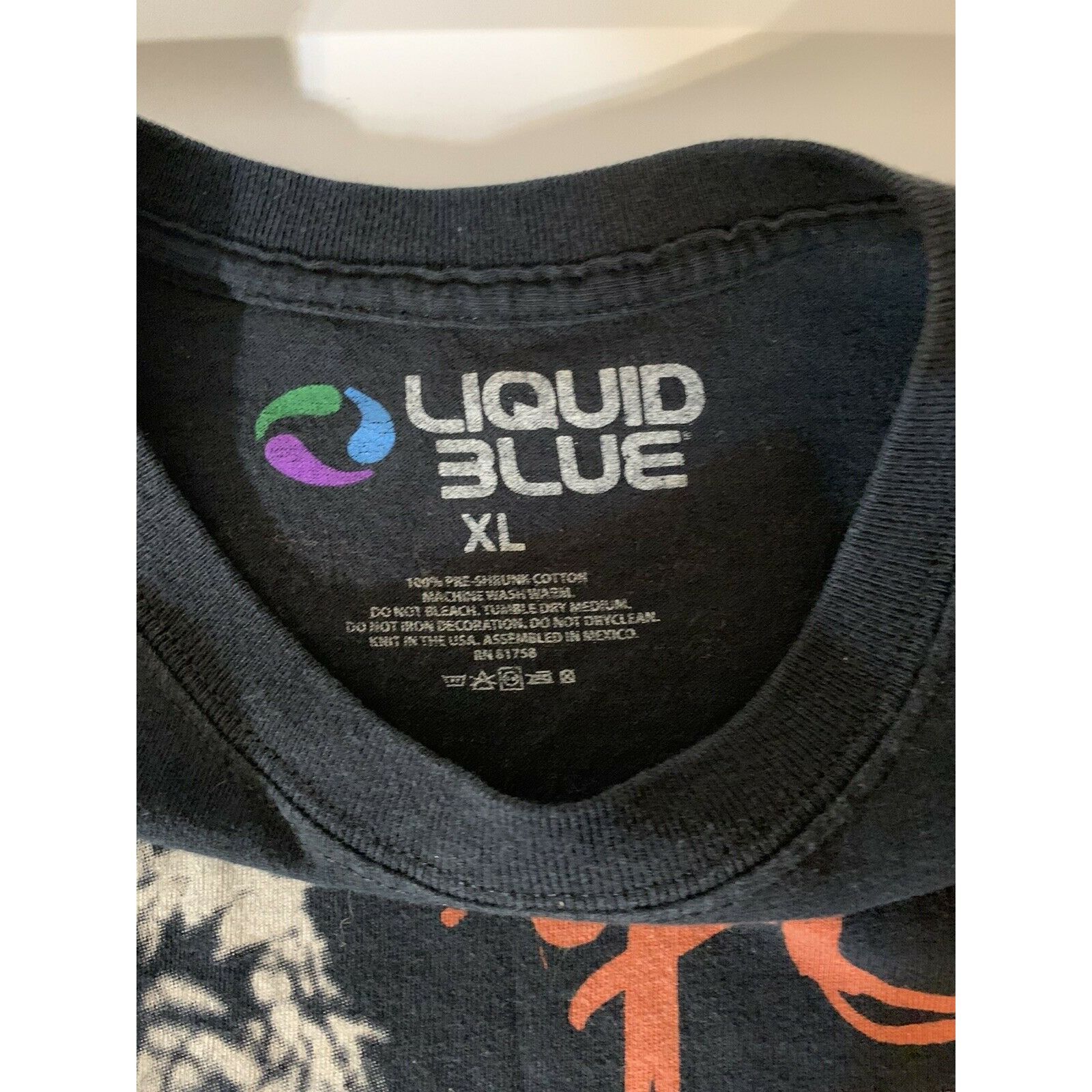 Liquid Blue AC/DC Liquid Blue T Shirt Men’s Sz XL For Those About To Roc Size US XL / EU 56 / 4 - 2 Thumbnail