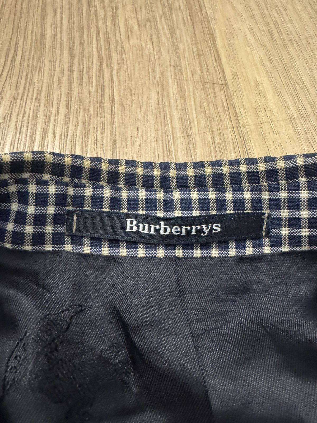 Burberry Burberrys Bennet-S Virgin Wool Viscose size 52 80s Jacket Size 52L - 9 Thumbnail