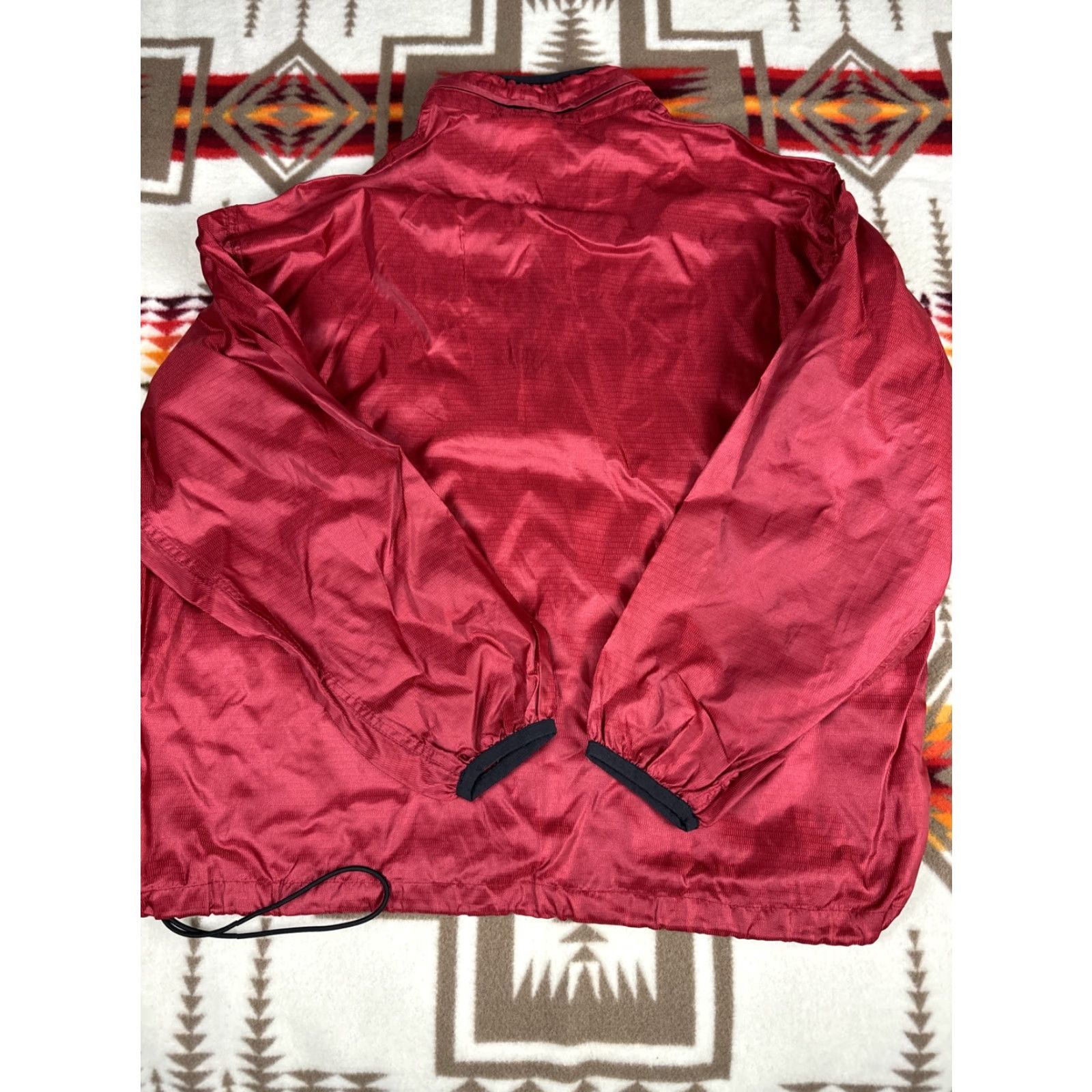 Vintage VINTAGE Diport USA Windbreaker Jacket Red XL Mens 90s Size US XL / EU 56 / 4 - 2 Thumbnail