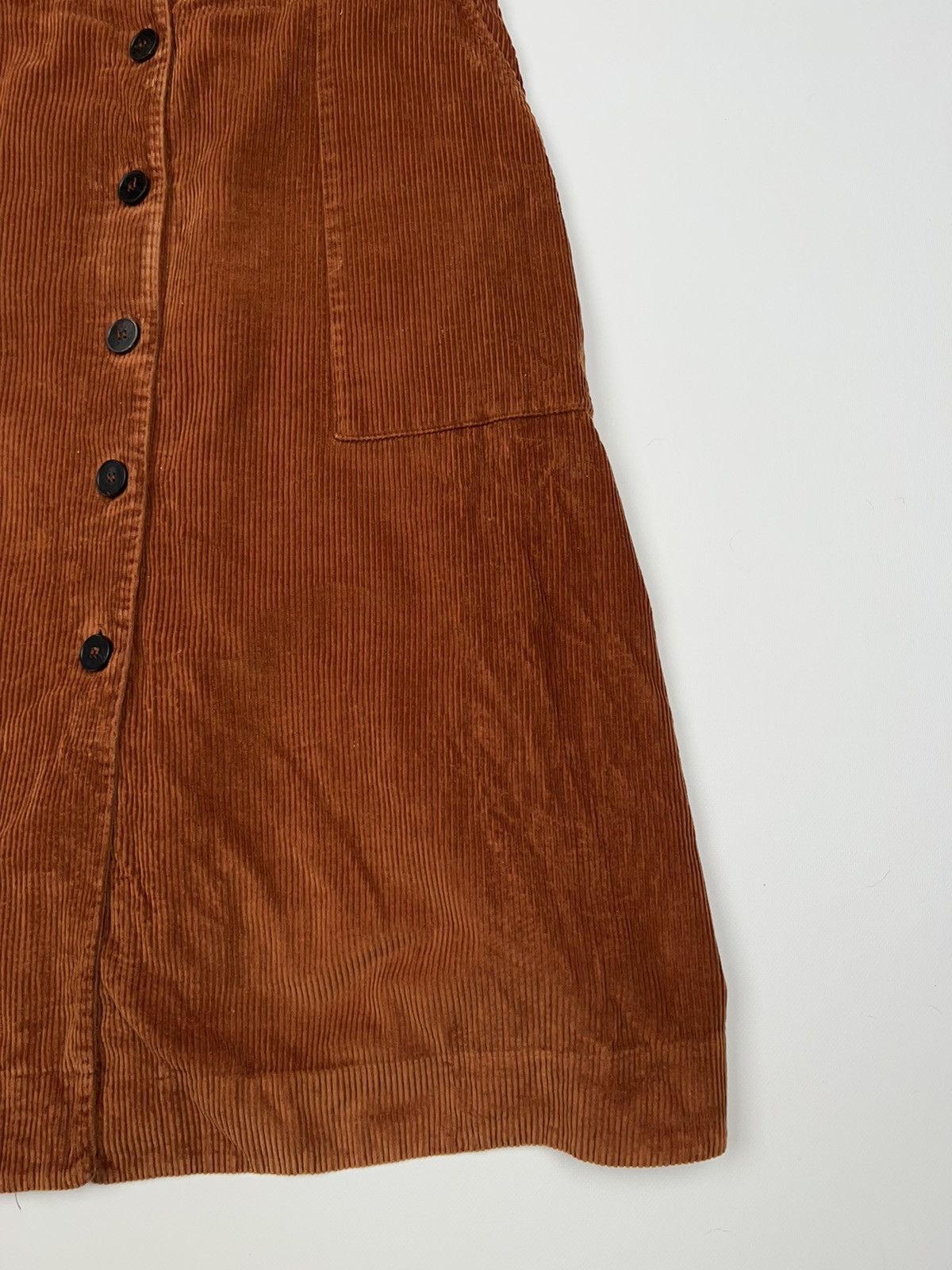 Designer Toast Corduroy Velvet Dress Buttons UK Size L / US 10 / IT 46 - 2 Thumbnail