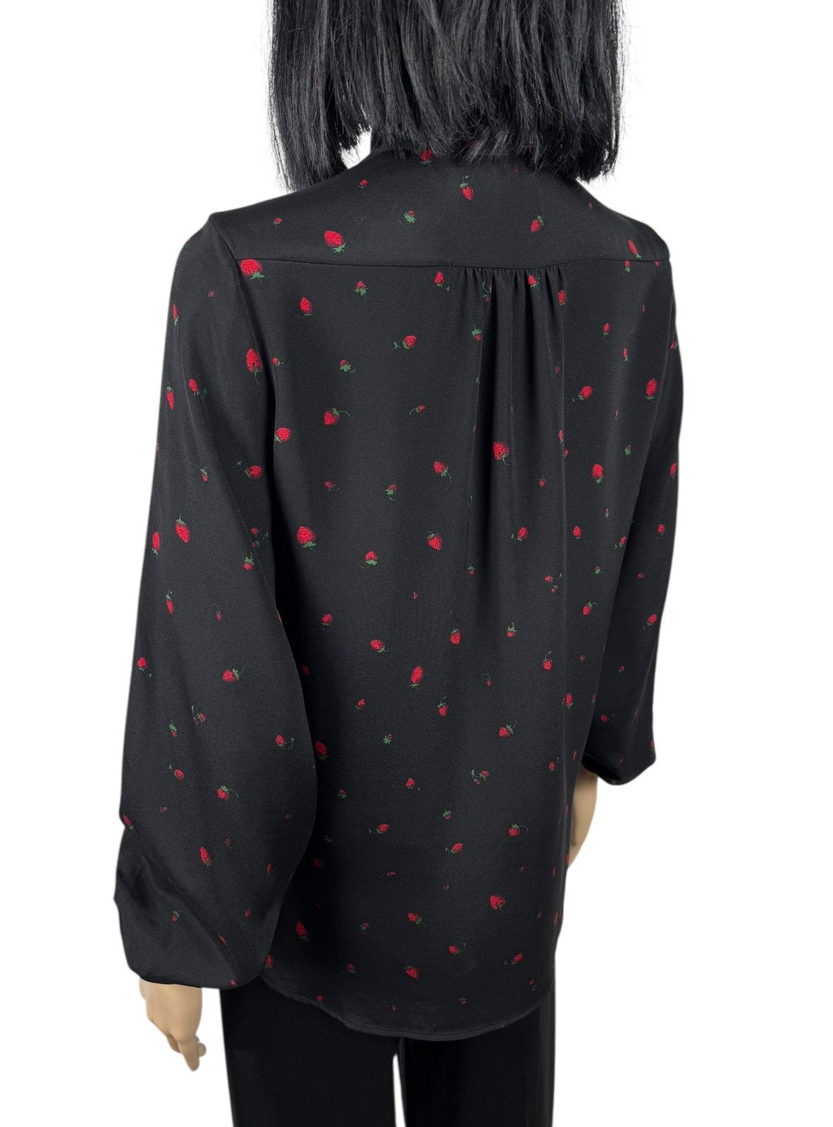 CHINTI & PARKER Chinti & Parker Silk Blouse Button Up Strawberries Printed Size S / US 4 / IT 40 - 6 Thumbnail