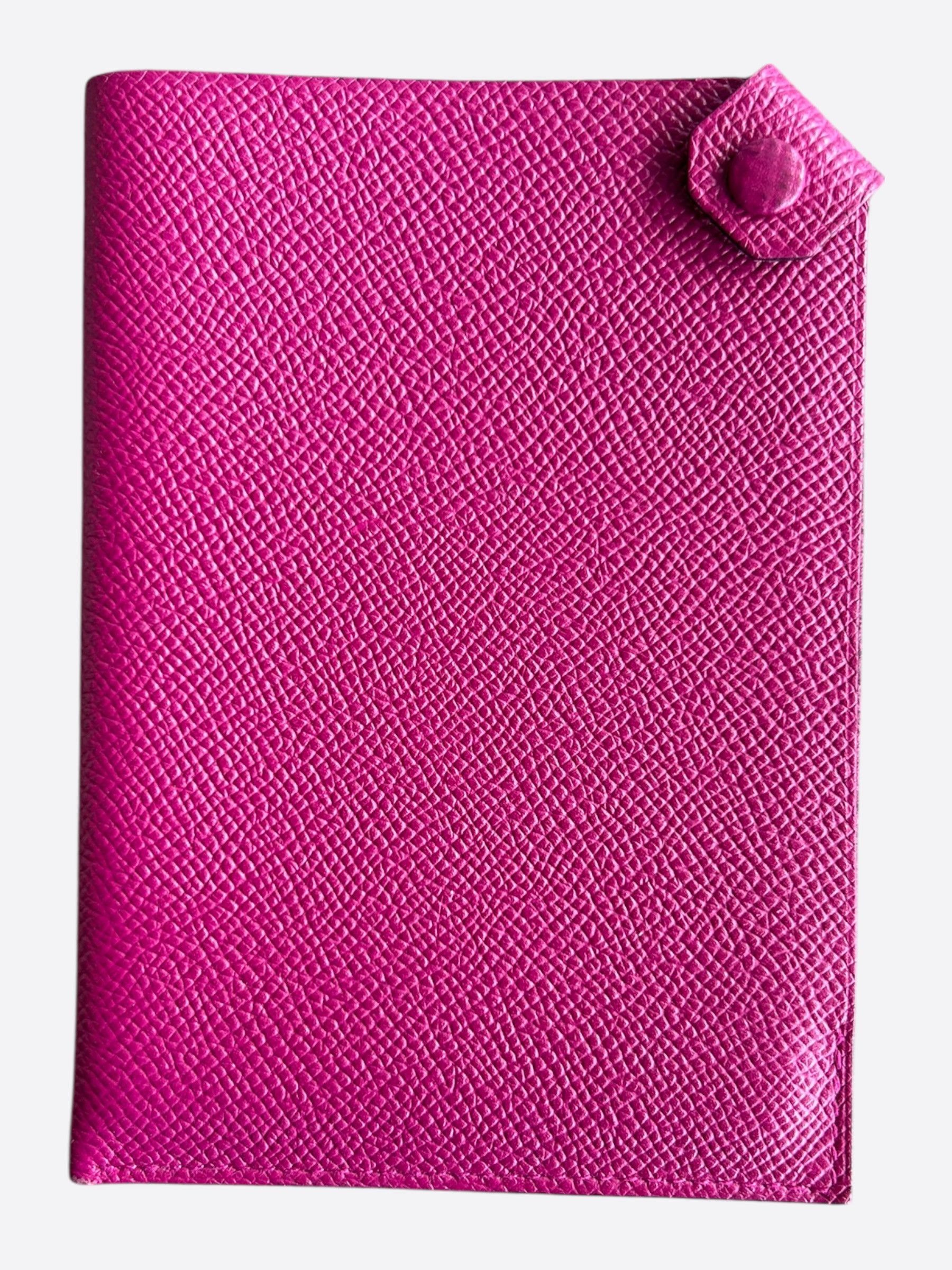 Hermes Hermes Purple Epsom Tarmac Passport Holder Size ONE SIZE - 1 Thumbnail