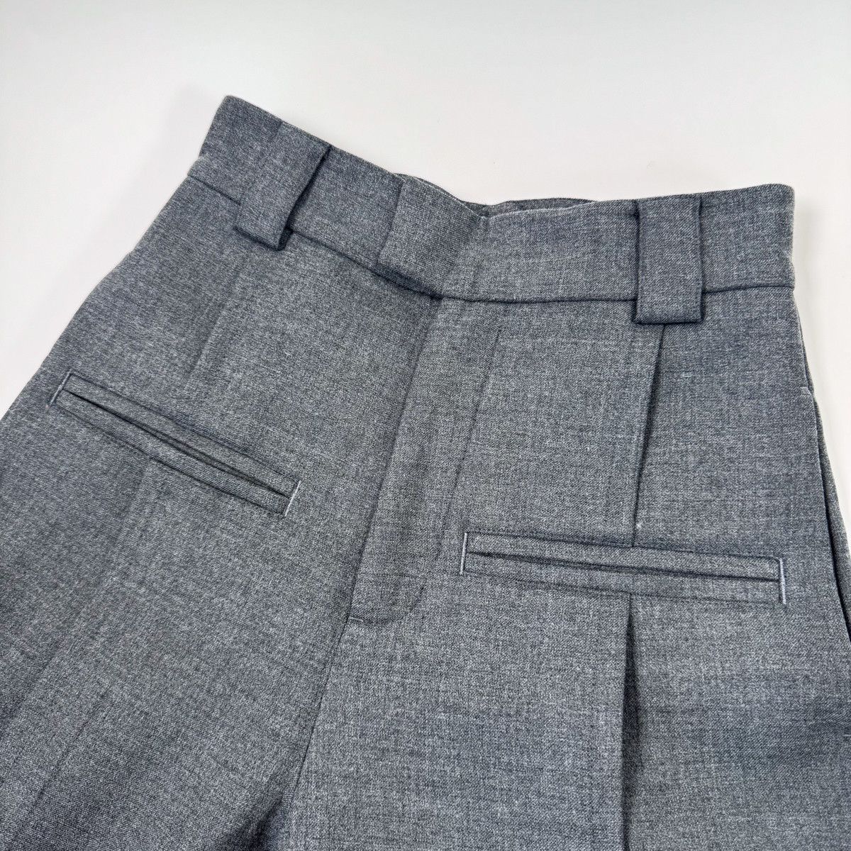 fax copy express WIDE-LEG SUIT PANTS
