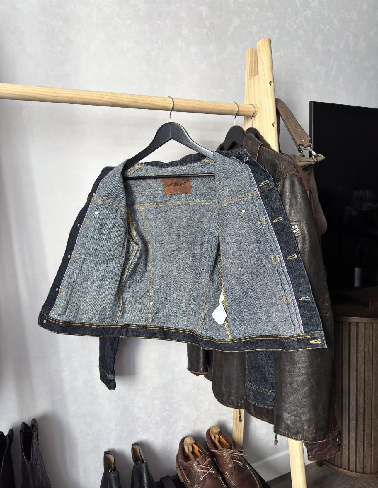 H&M H&M Tribute Denim Now & Then Very Rare Denim Jacket Size US S / EU 44-46 / 1 - 6 Thumbnail