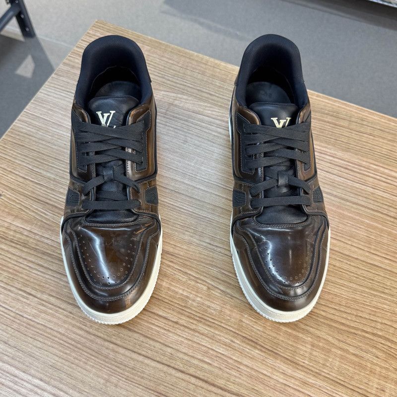 Louis Vuitton Louis Vuitton Trainer Casual Sneakers in Brown Size US 8 / IT 38 - 6 Thumbnail