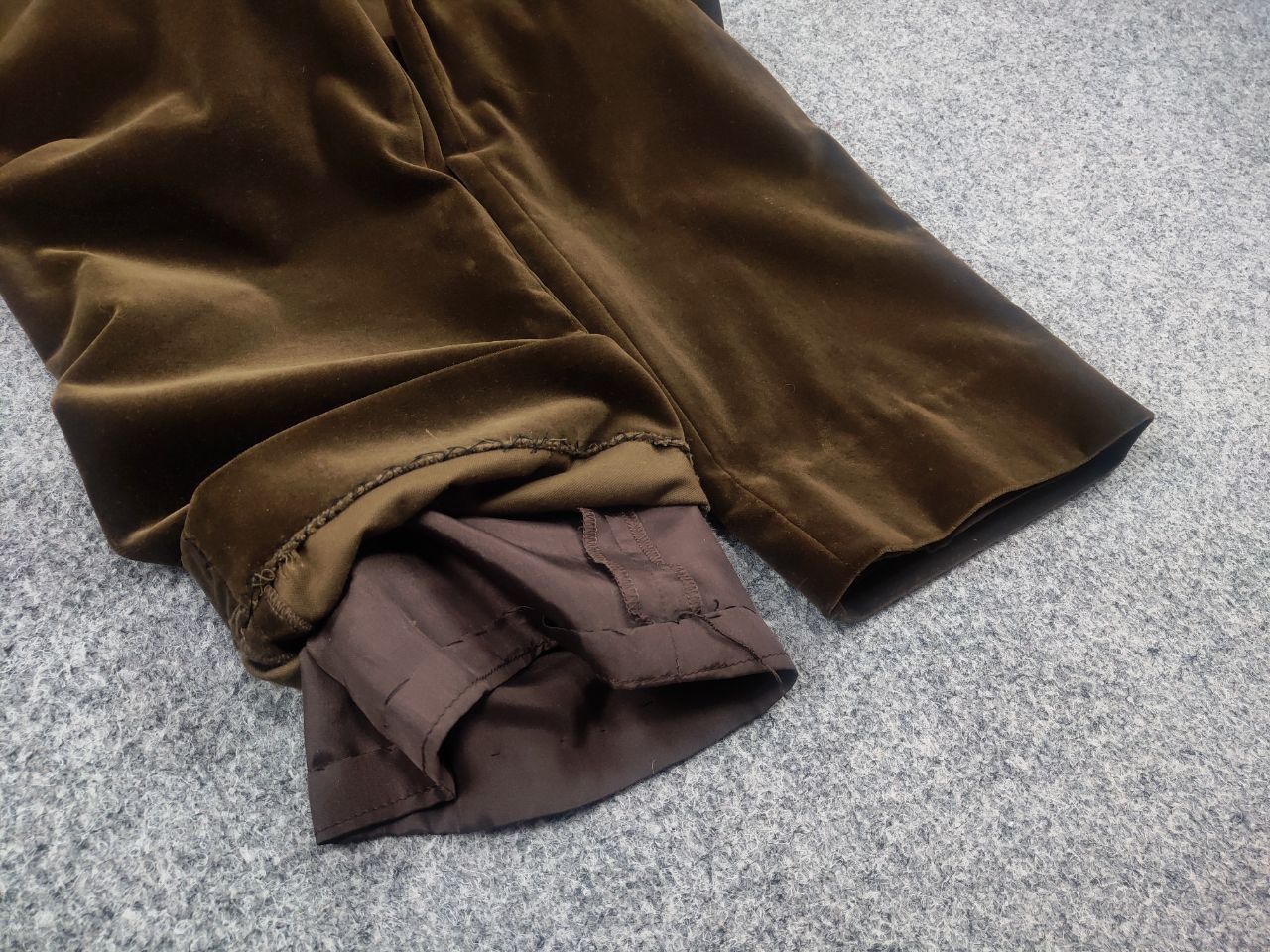 Loro Piana Loro piana Italy Design Velour straight trousers Pants Size 29" - 9 Thumbnail