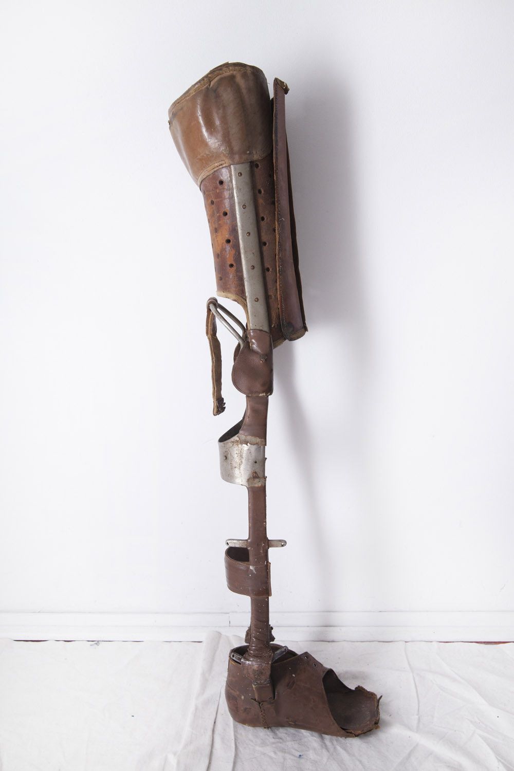 Vintage Antique early XXth leg brace Size US 30 / EU 46 - 1 Thumbnail