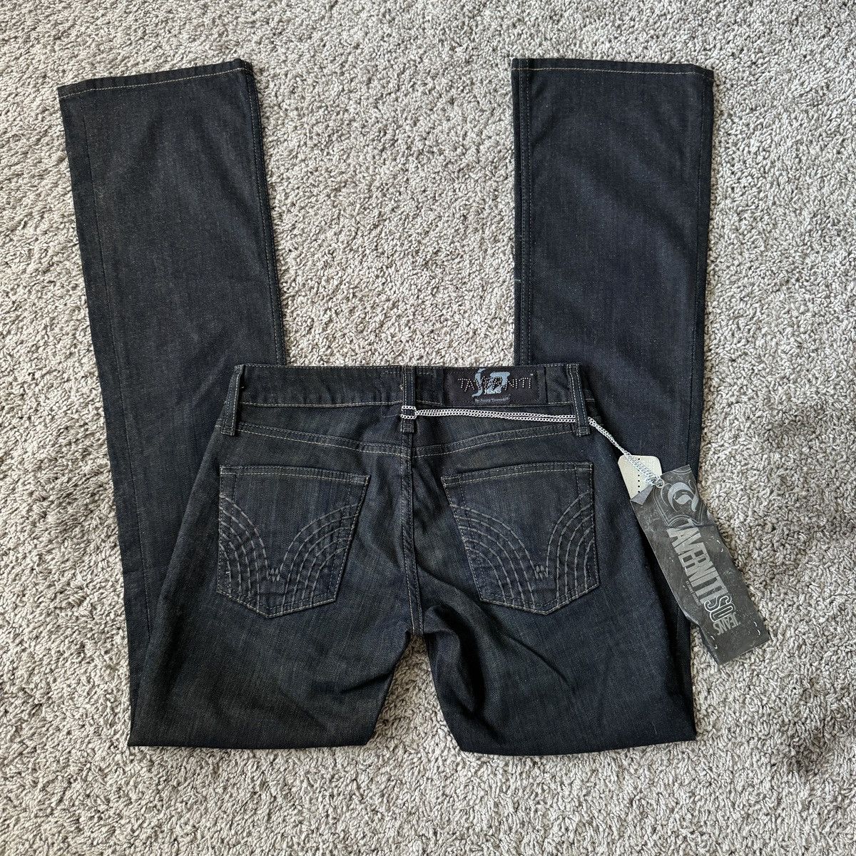 Taverniti Y2K Taverniti So Jeans ✶⋆🗝️⁺‧₊˚ Size 27" / US 4 / IT 40 - 4 Thumbnail