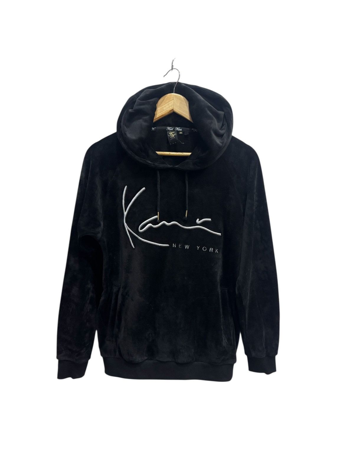 Karl Kani Karl Kani Signature Poly Velvet Hoodie Size US XS / EU 42 / 0 - 1 Thumbnail